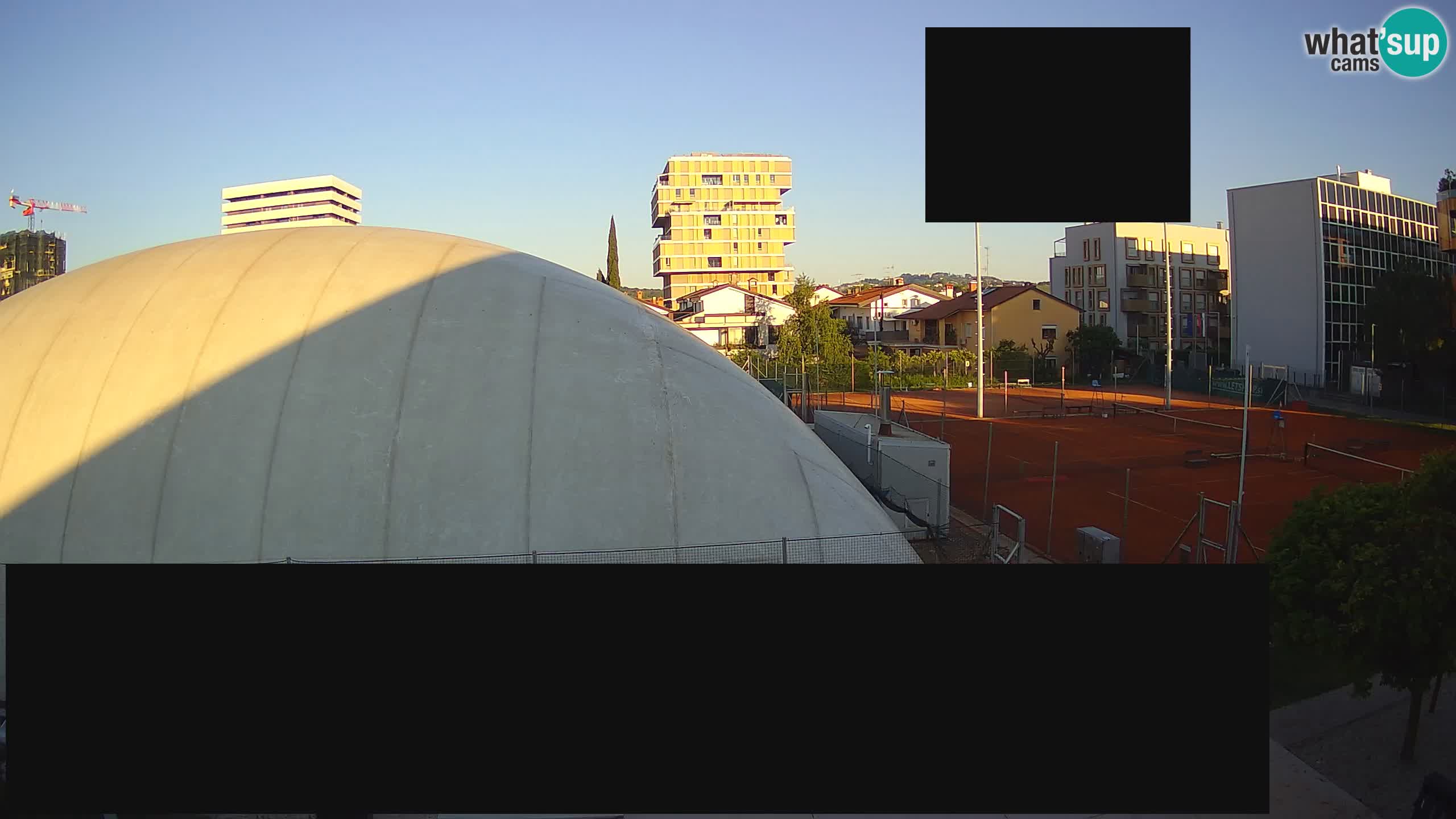 Live webcam ﻿Tennis Club Nova Gorica