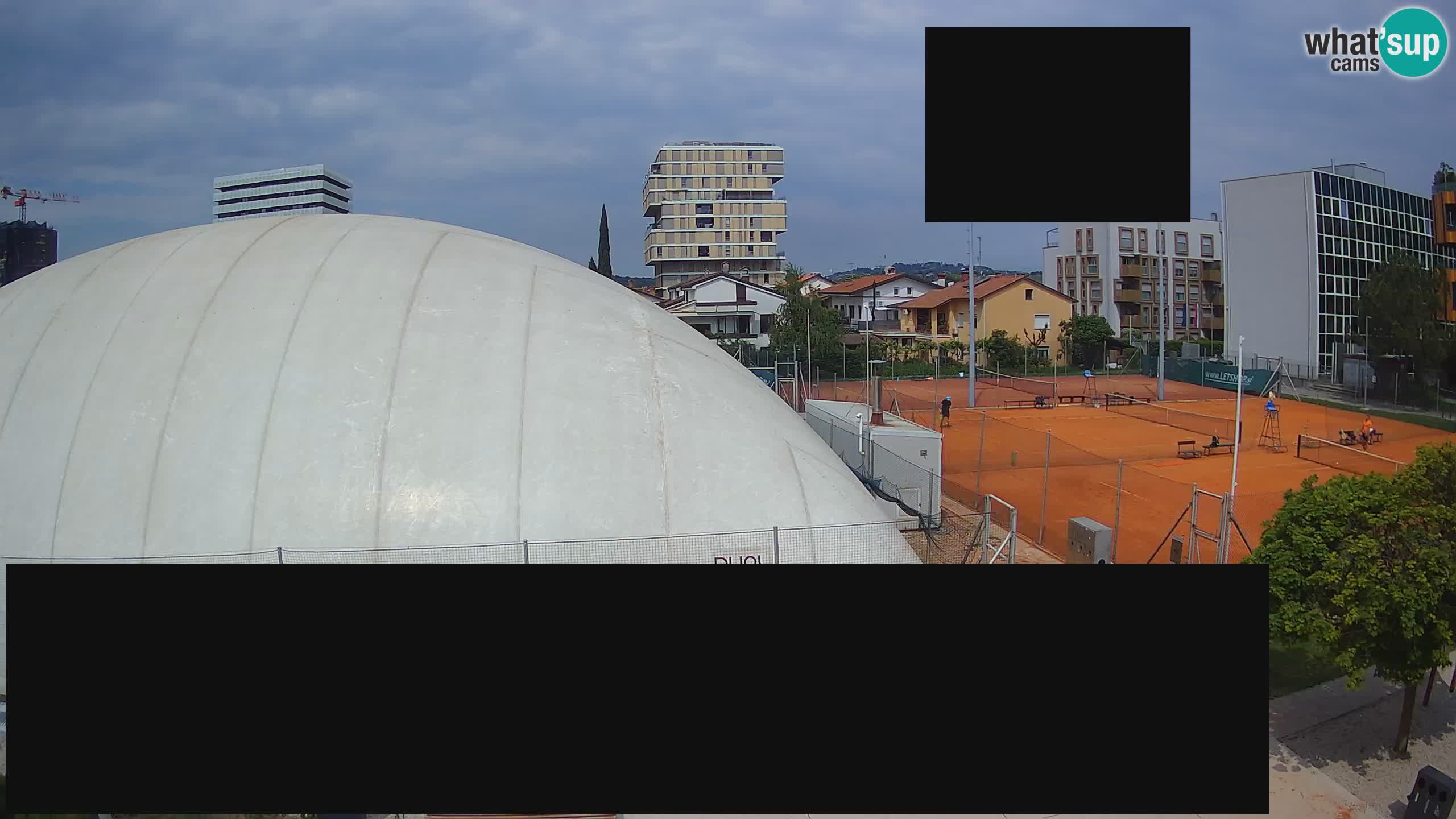 Live webcam ﻿Tennis Club Nova Gorica