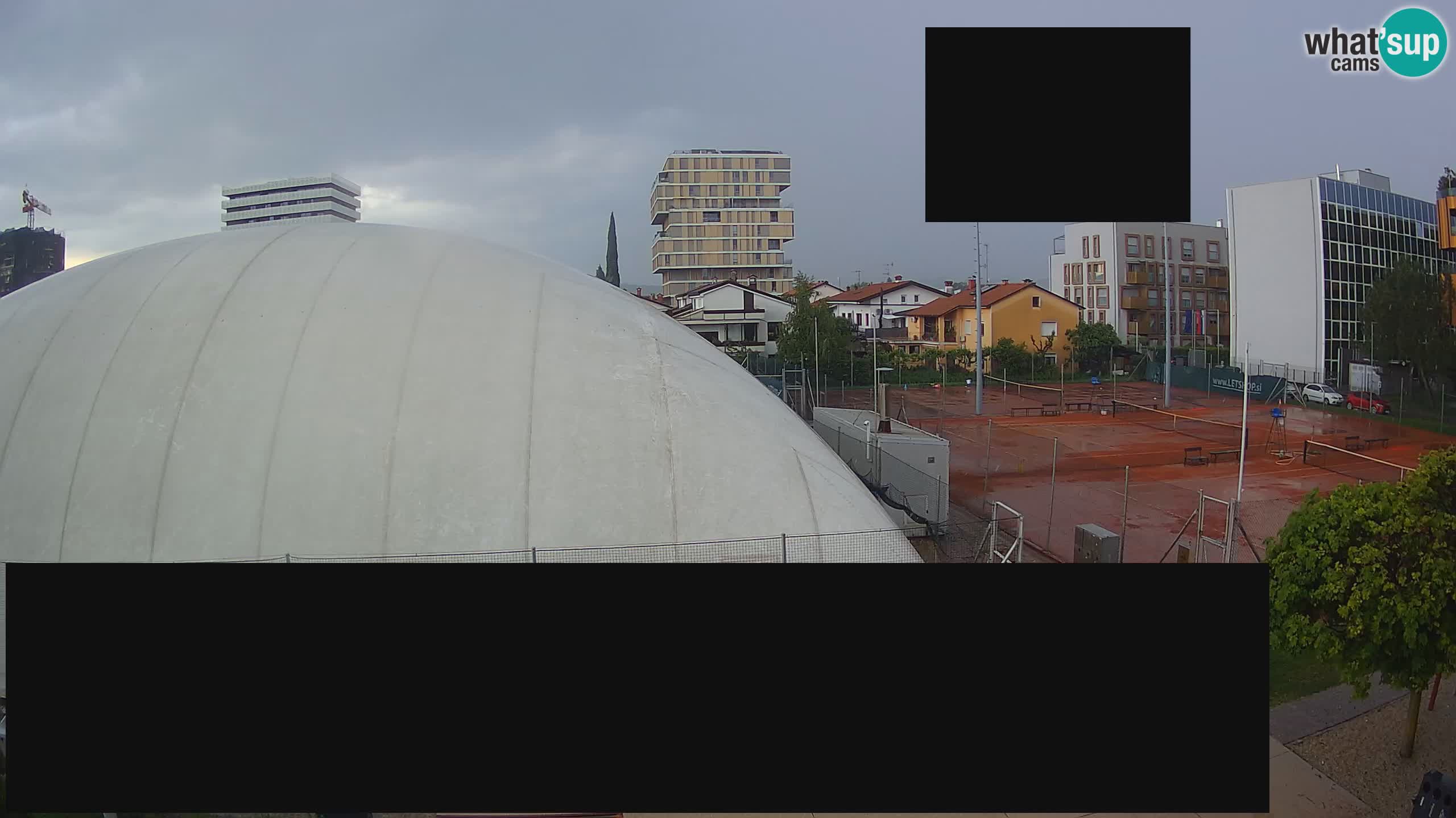 Live webcam ﻿Tennis Club Nova Gorica