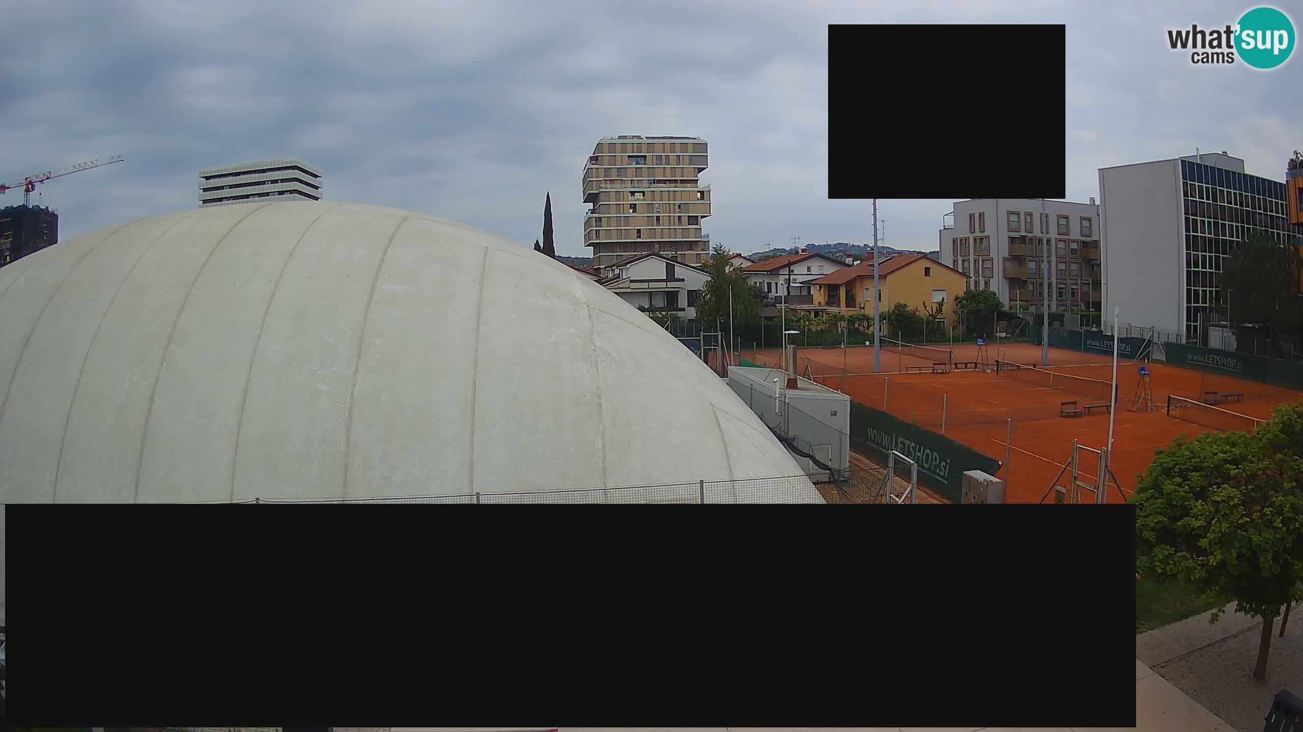 Live webcam Tennis Club in Nova Gorica
