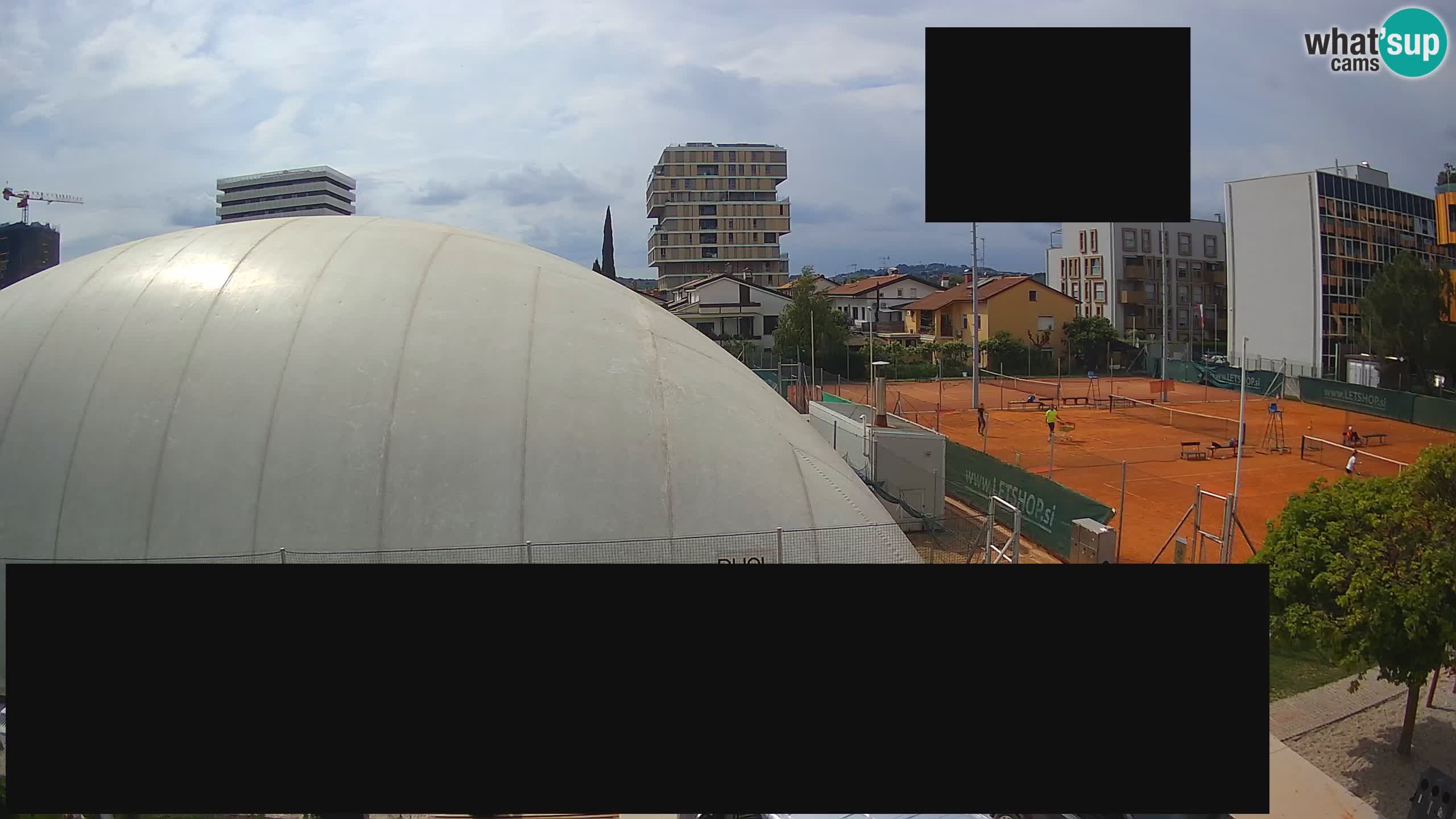 Live webcam Tennis Club in Nova Gorica