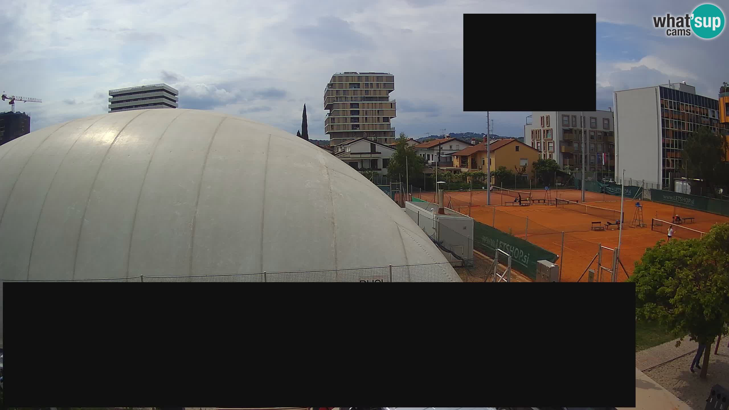 Live webcam Tennis Club in Nova Gorica