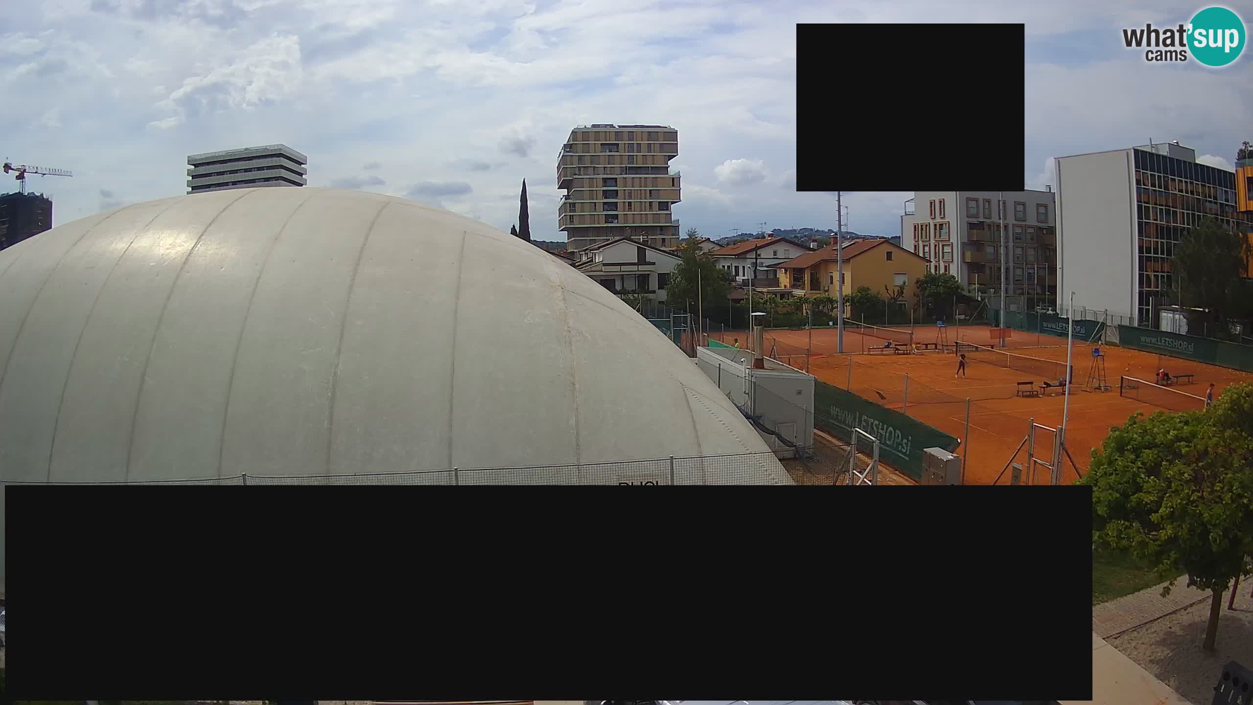 Live webcam Tennis Club in Nova Gorica