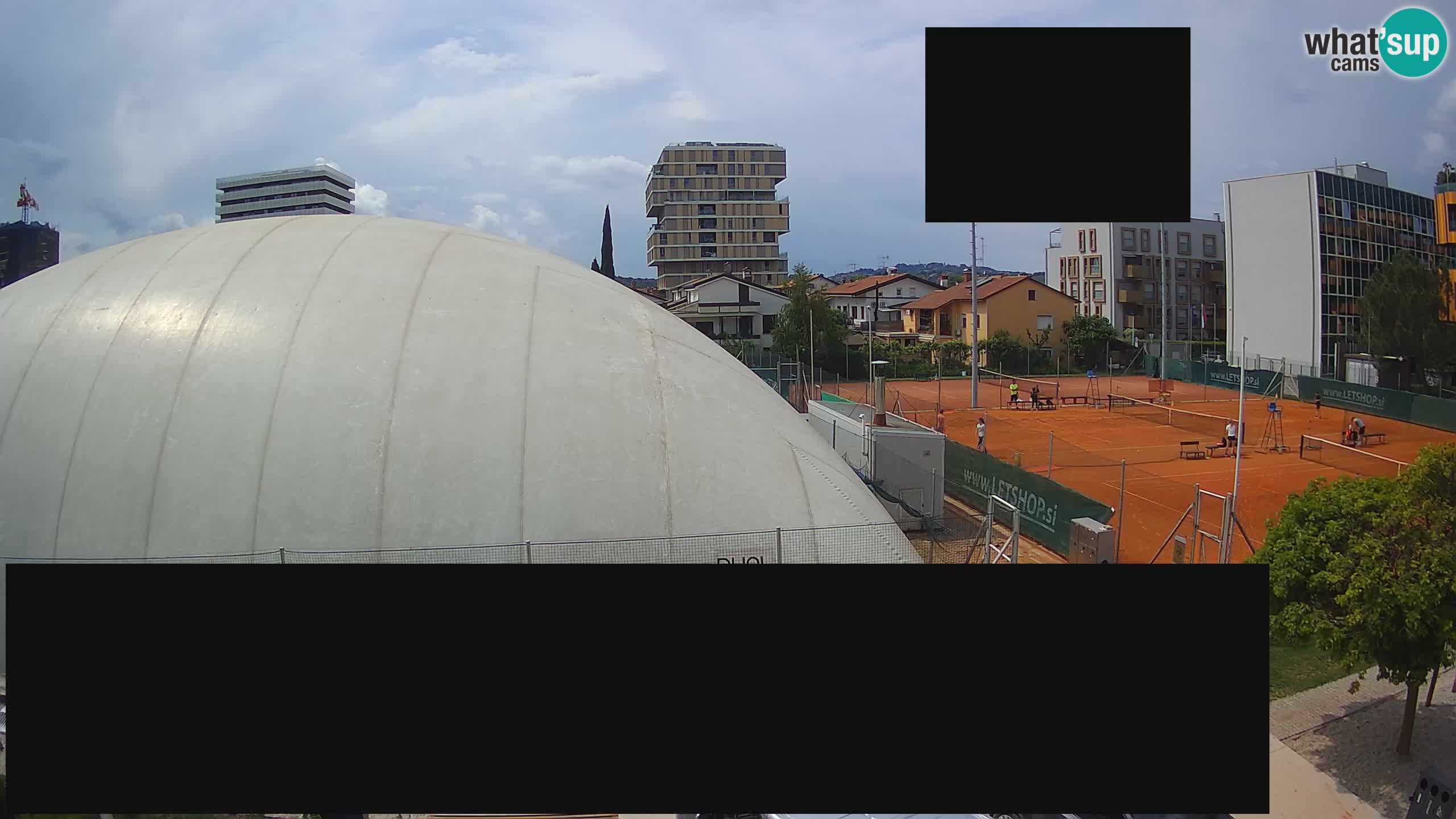 Live webcam Tennis Club in Nova Gorica