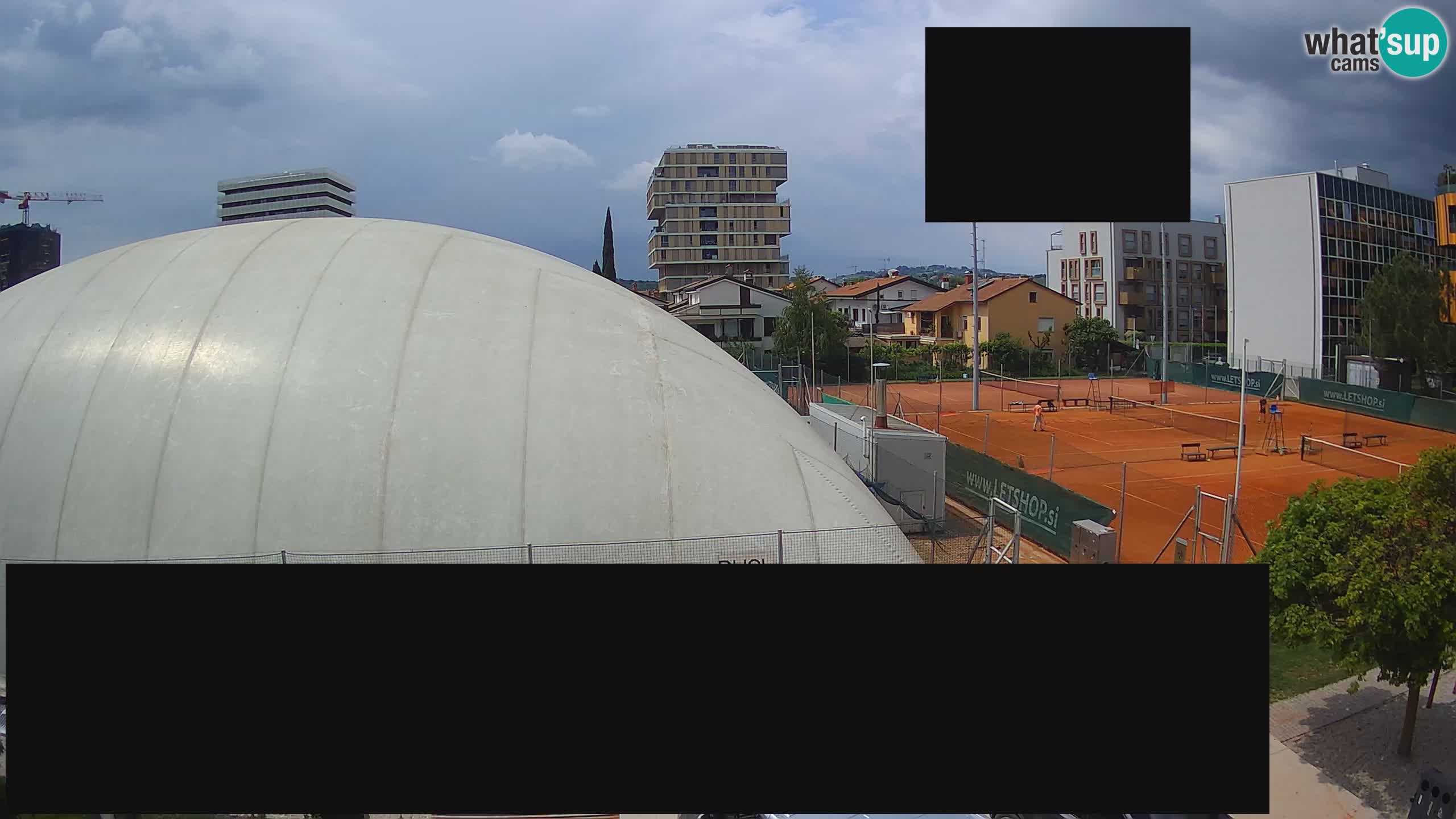 Live webcam Tennis Club in Nova Gorica