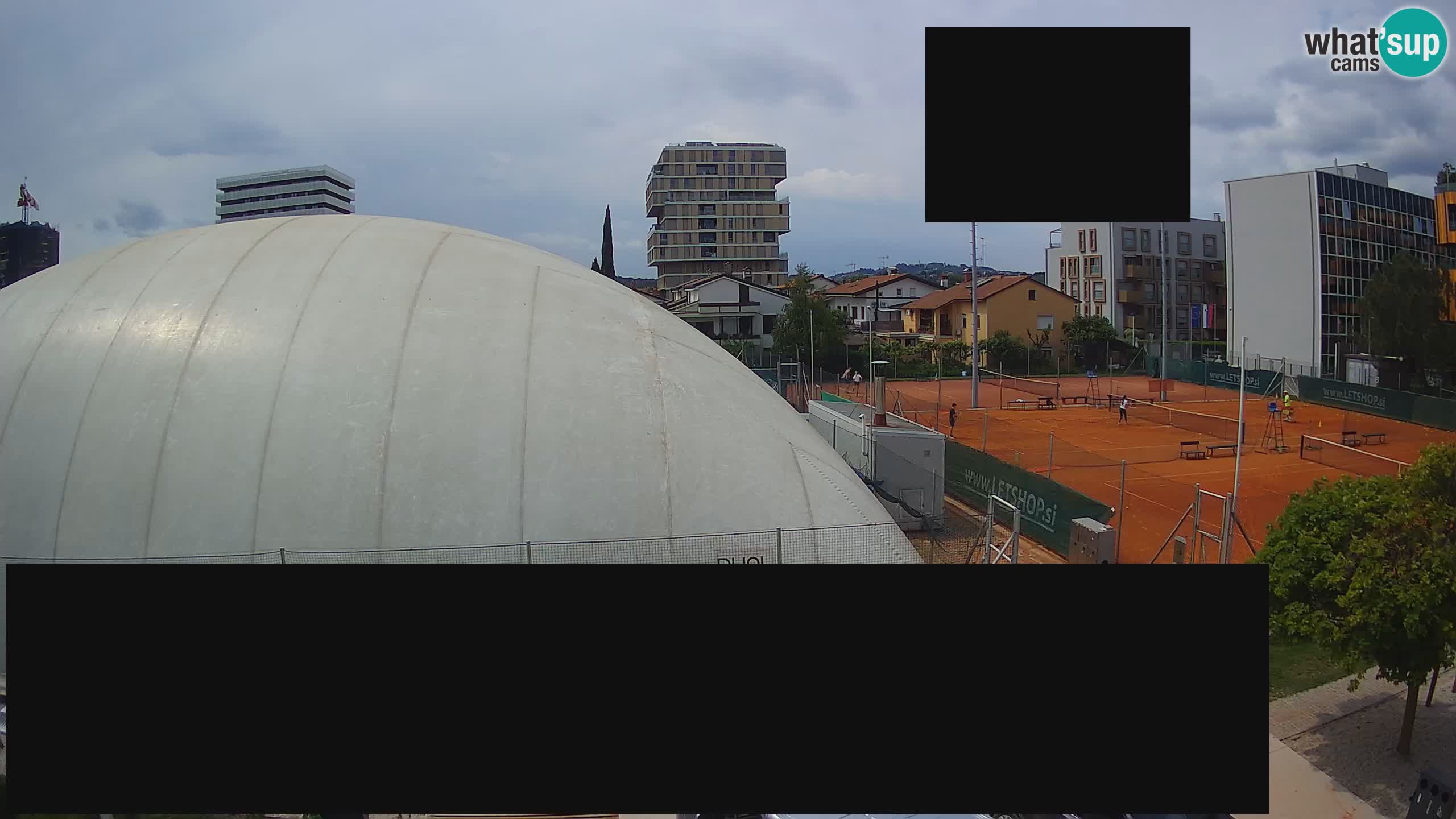 Live webcam Tennis Club in Nova Gorica