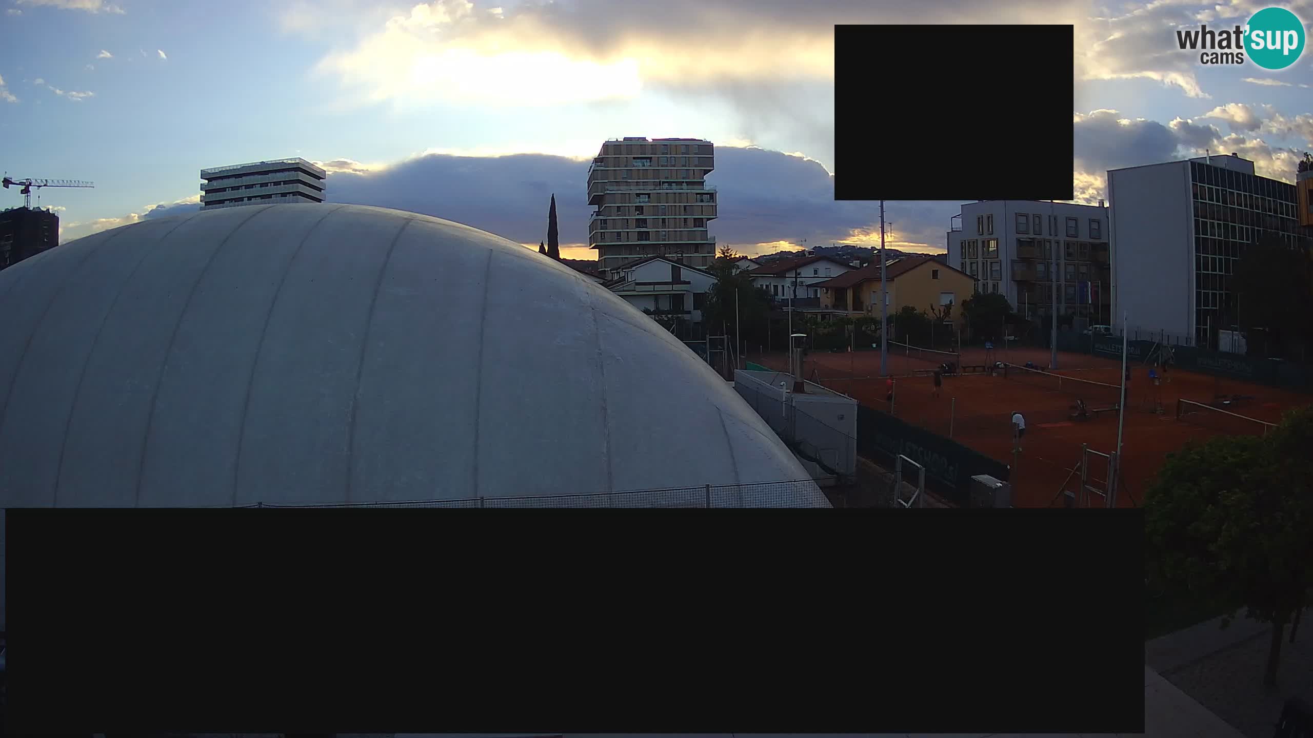 Live webcam Tennis Club in Nova Gorica