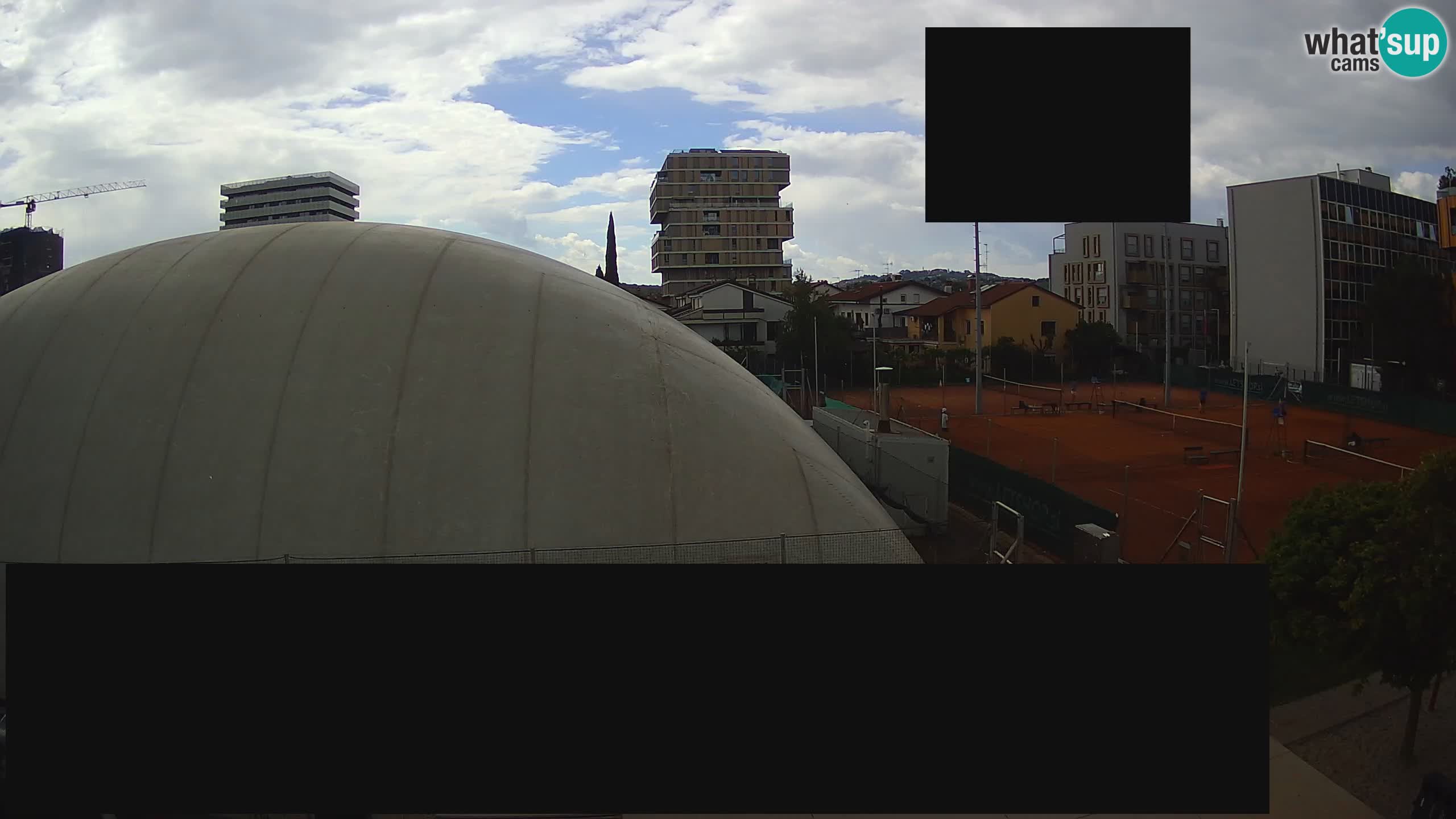 Live webcam ﻿Tennis Club Nova Gorica