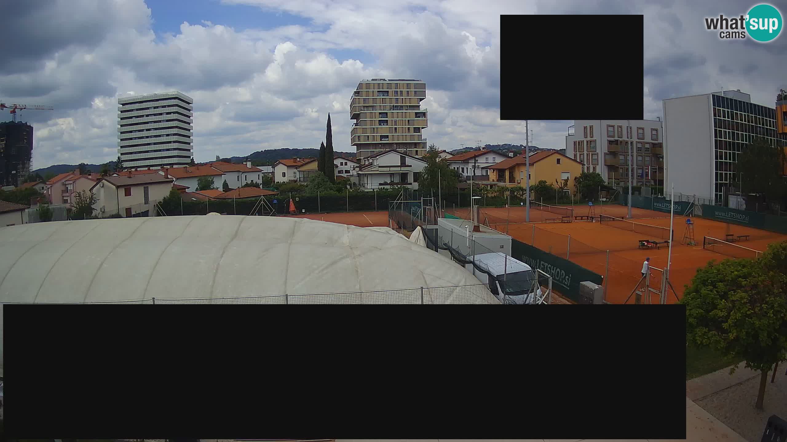 Live webcam Tennis Club in Nova Gorica