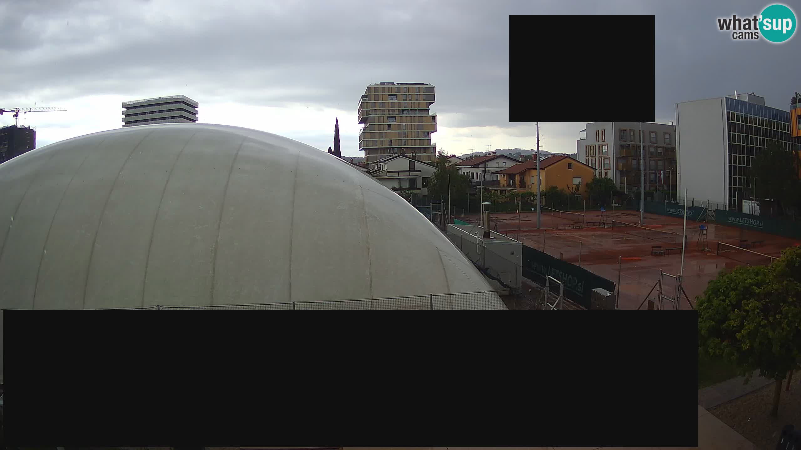 Live webcam ﻿Tennis Club Nova Gorica