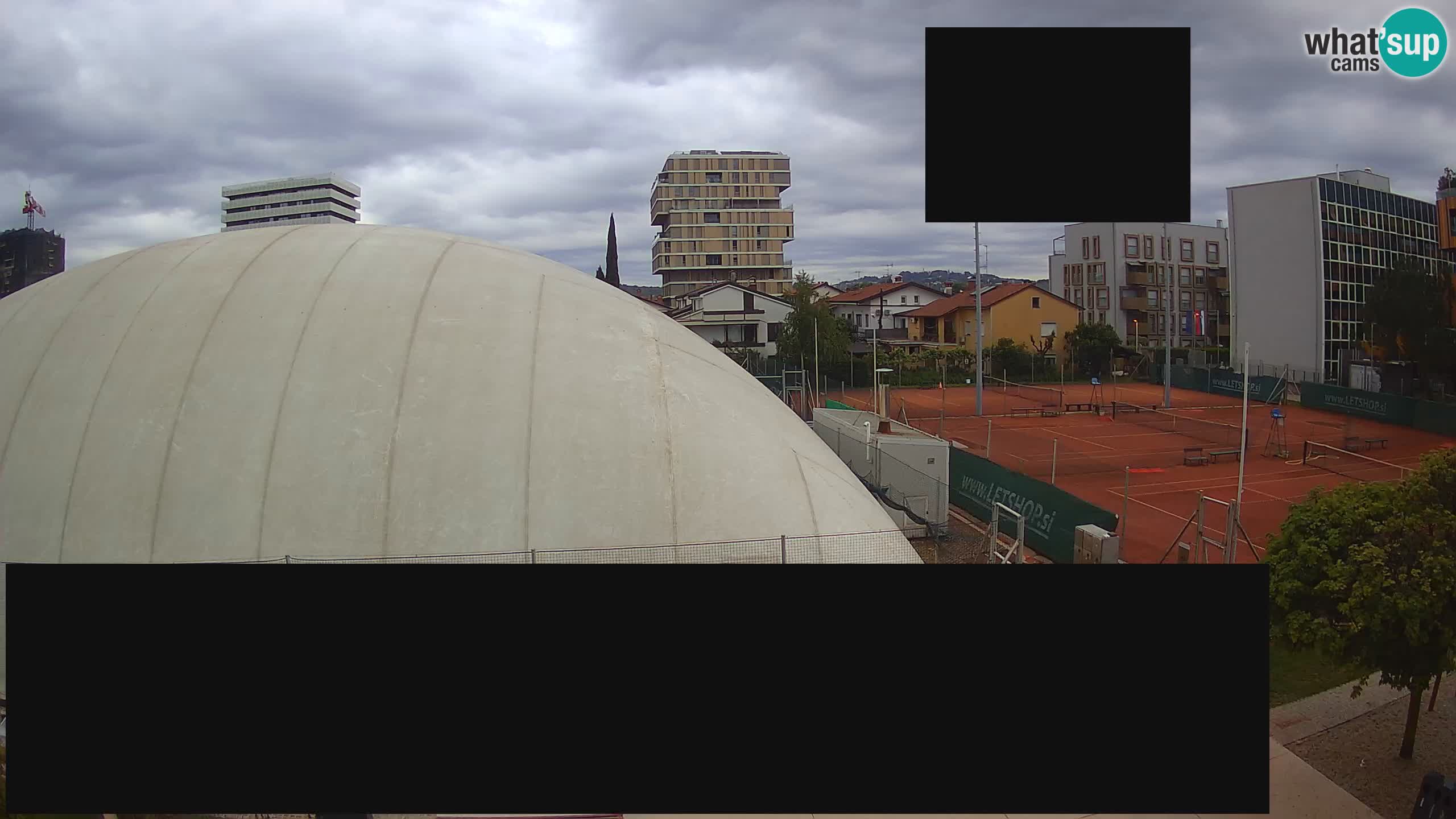 Live webcam ﻿Tennis Club Nova Gorica