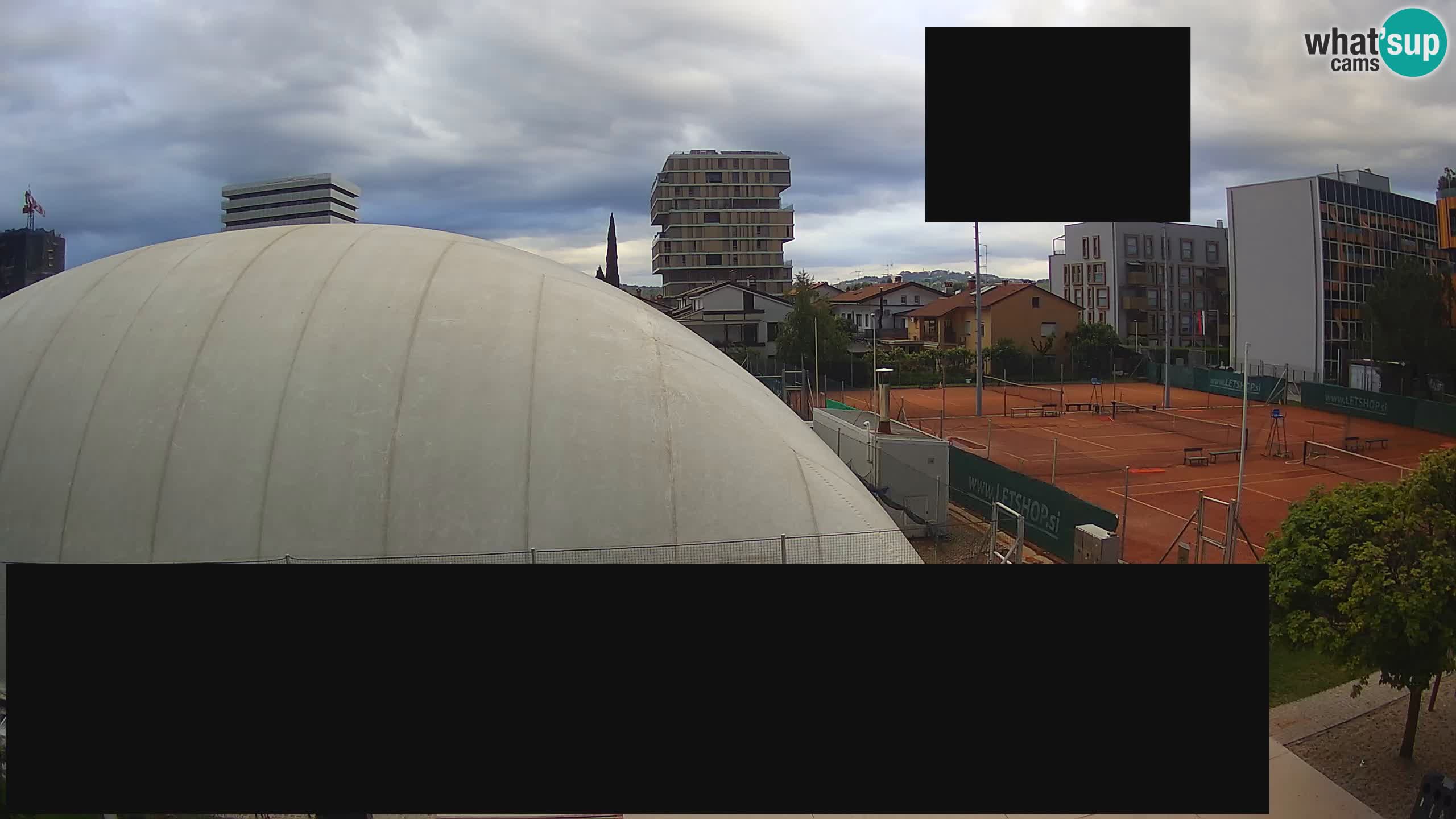 Live webcam ﻿Tennis Club Nova Gorica