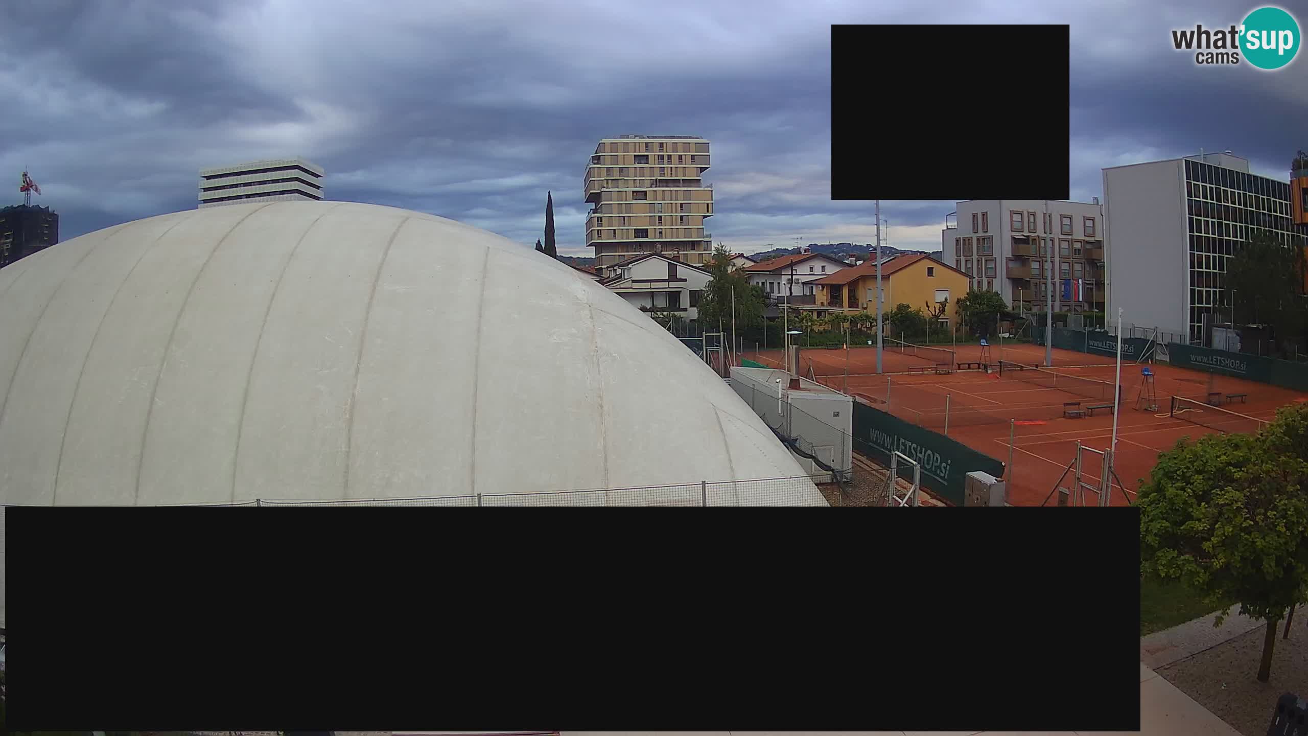 Live webcam ﻿Tennis Club Nova Gorica