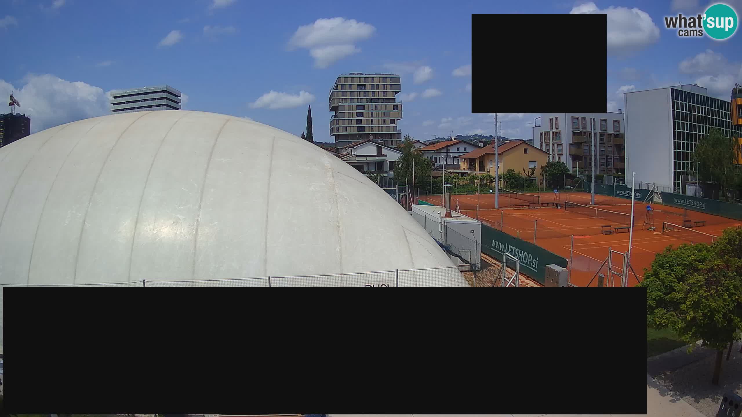 Live webcam Tennis Club in Nova Gorica