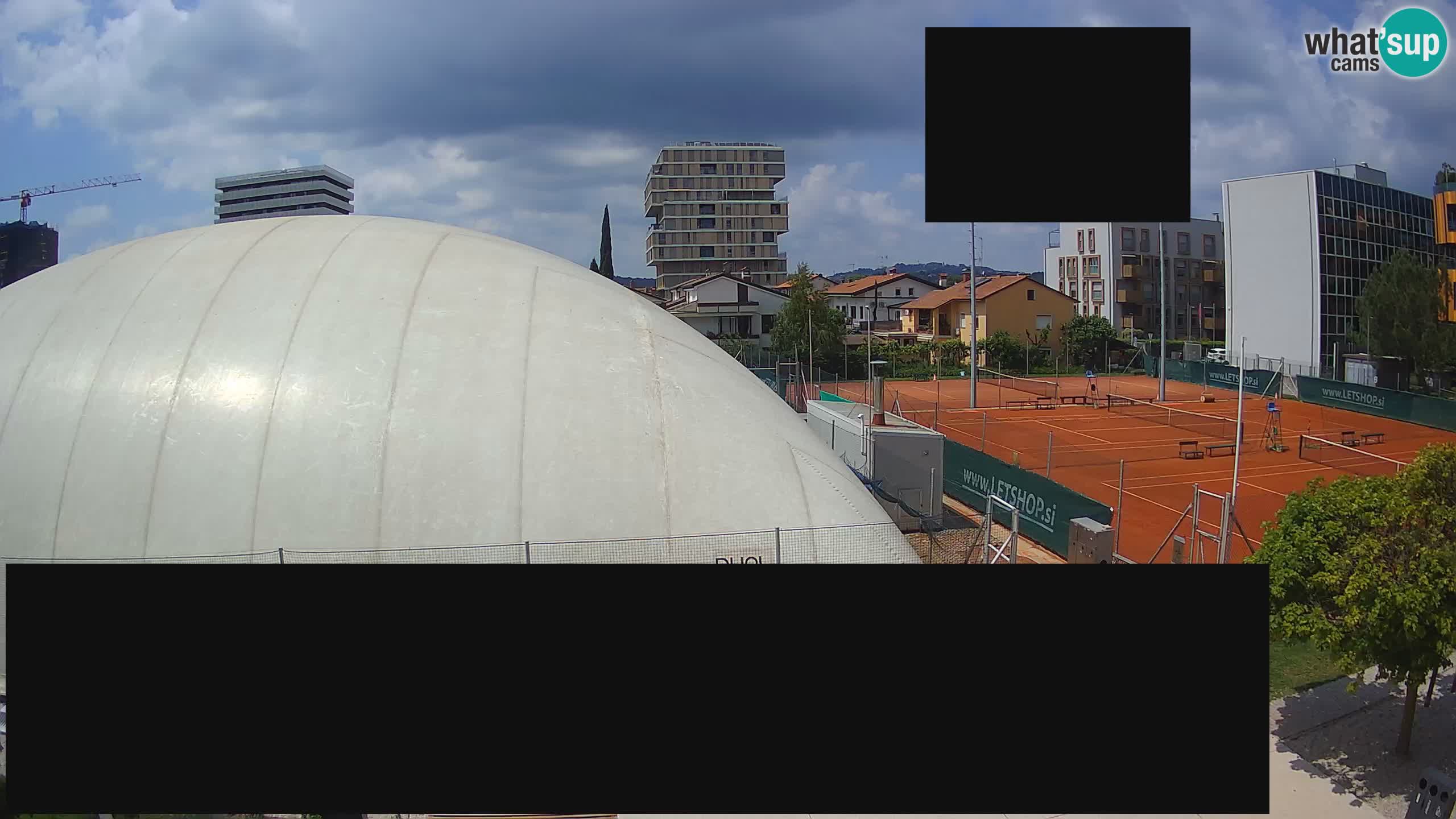 Live webcam ﻿Tennis Club Nova Gorica