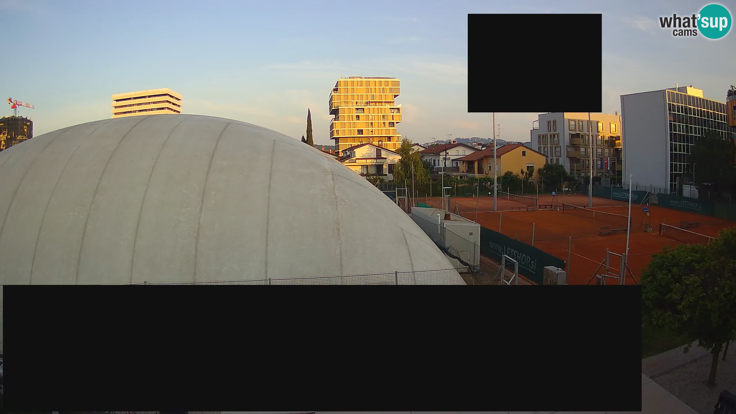 Live webcam Tennis Club in Nova Gorica