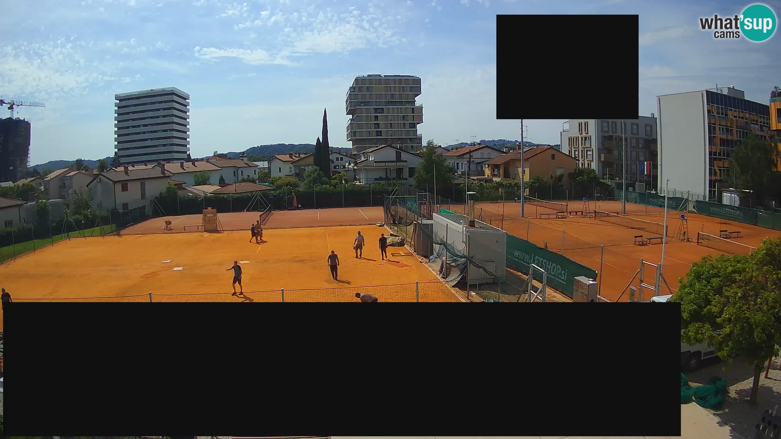 Live webcam Tennis Club in Nova Gorica