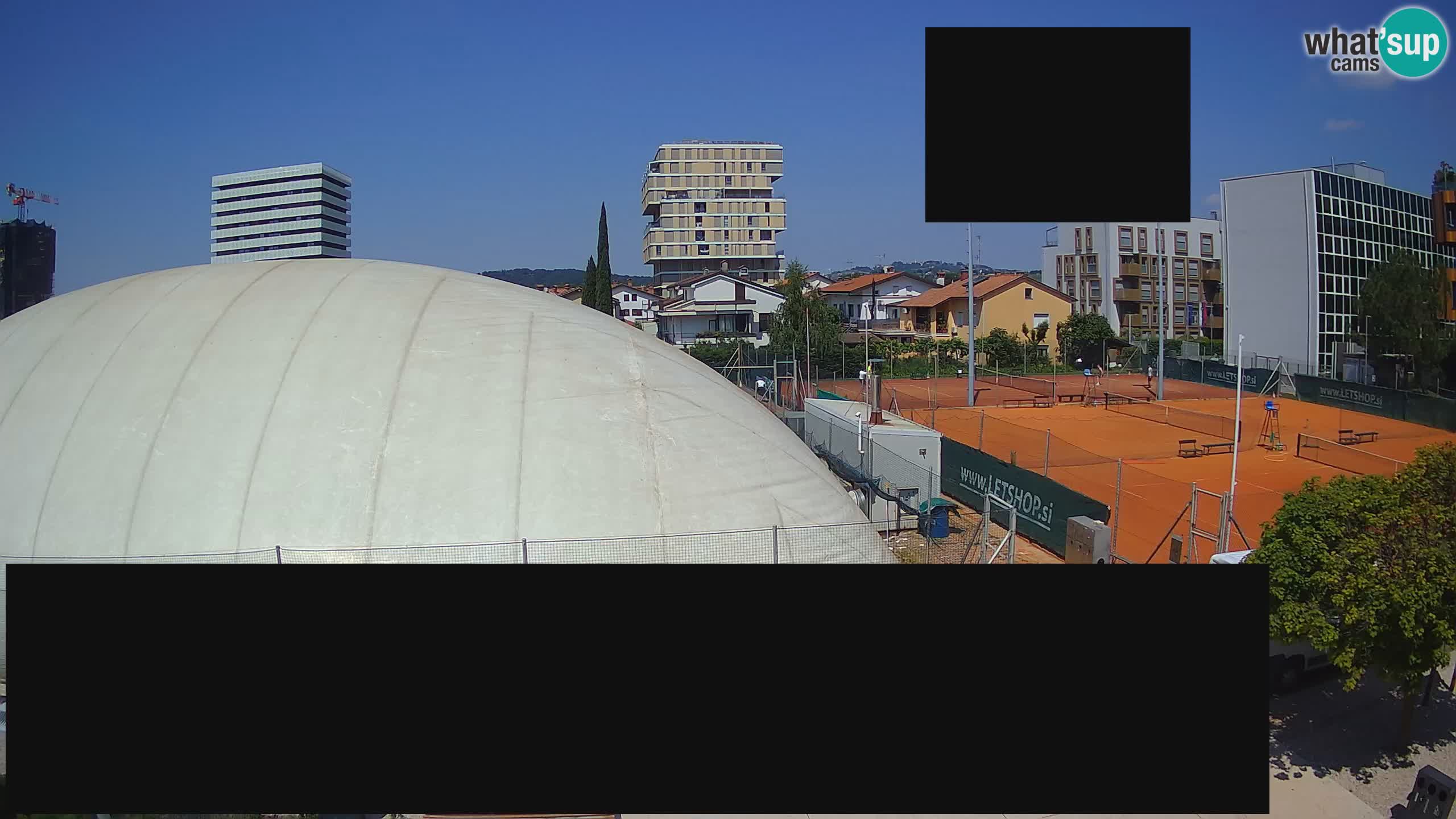 Live webcam Tennis Club in Nova Gorica