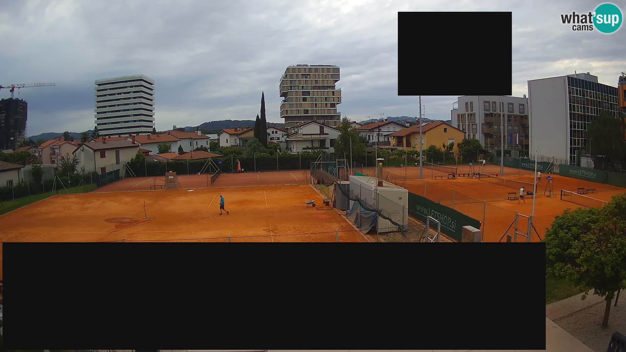 Live webcam Tennis Club in Nova Gorica