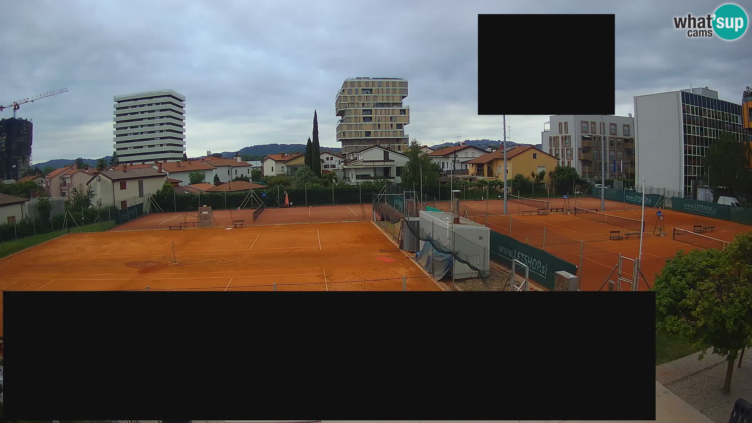 Live webcam Tennis Club in Nova Gorica
