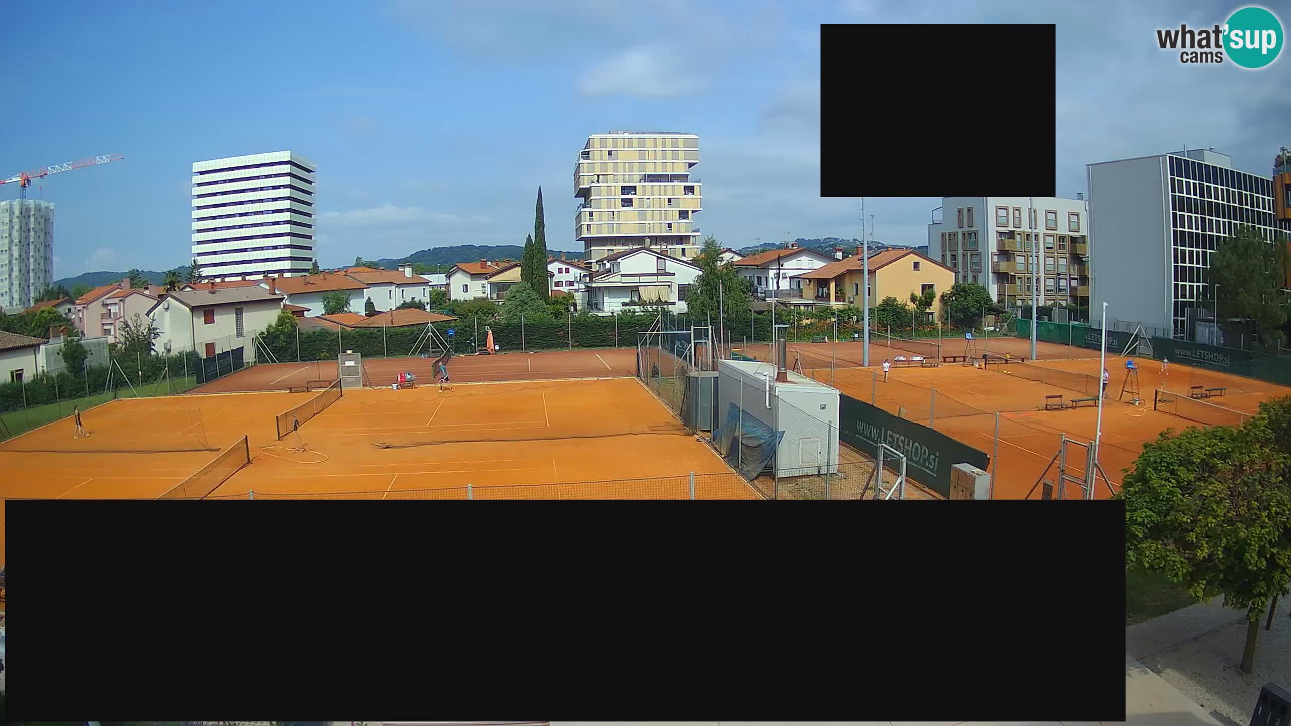 Live webcam Tennis Club in Nova Gorica