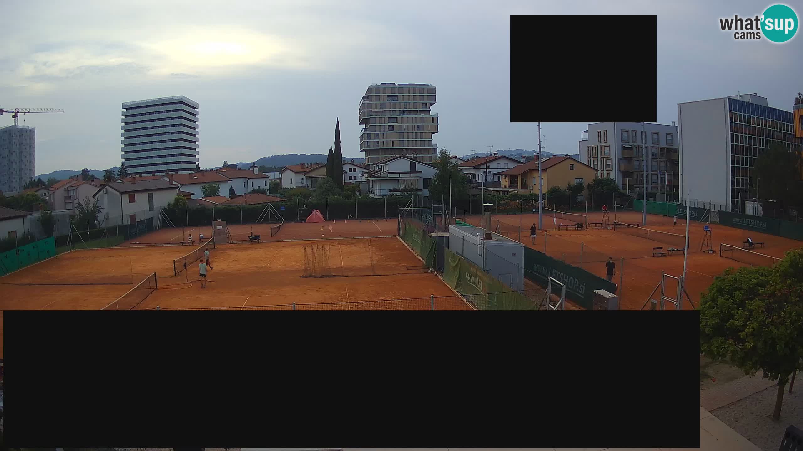 Live webcam Tennis Club in Nova Gorica