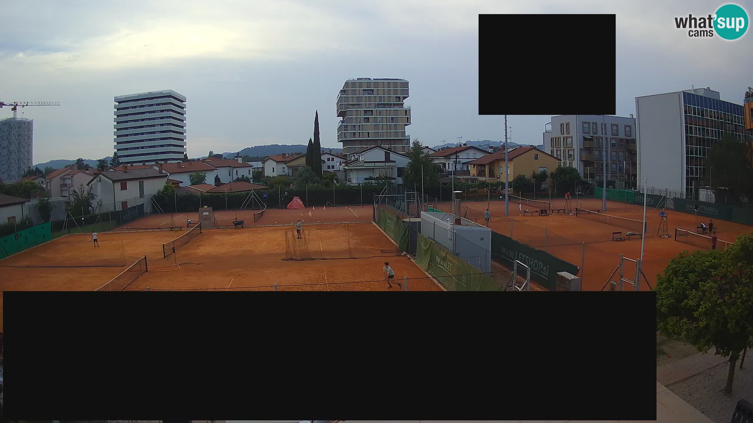 Live webcam Tennis Club in Nova Gorica