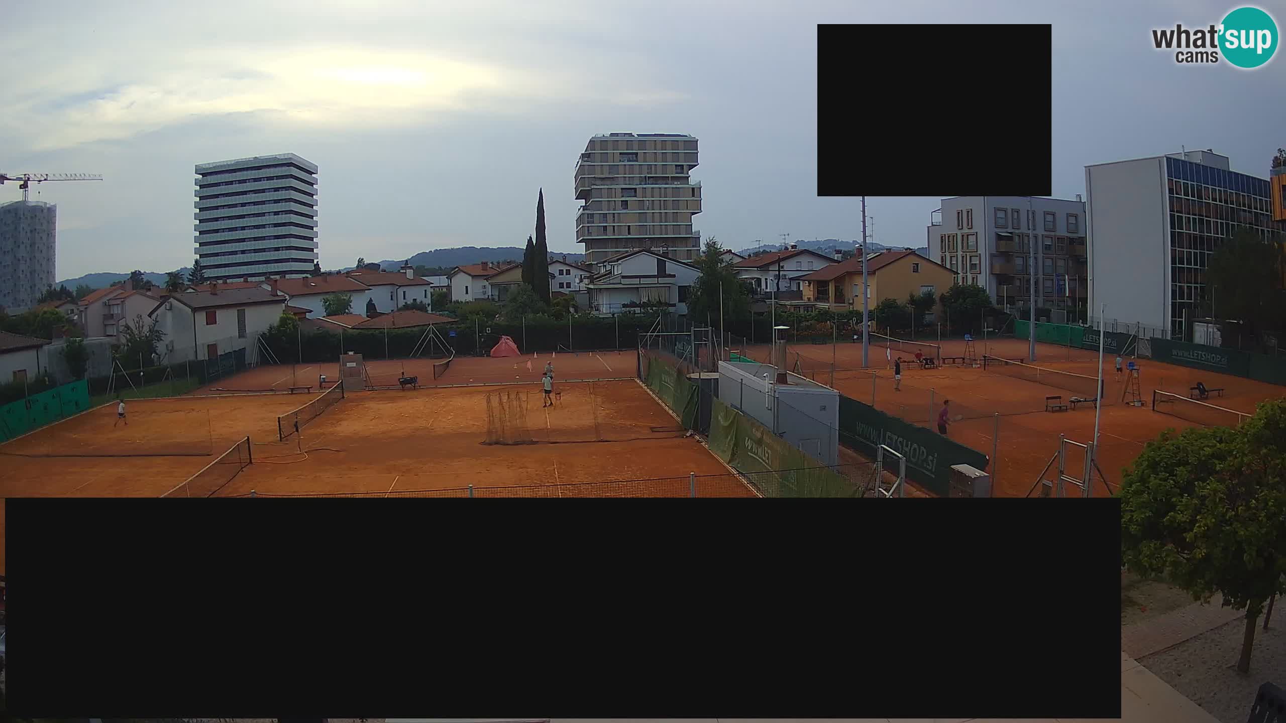 Live webcam Tennis Club in Nova Gorica
