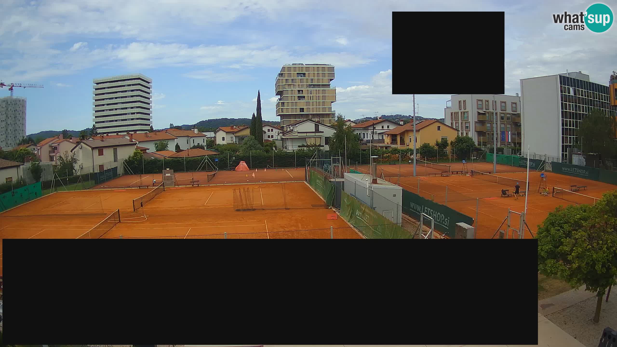 Live webcam Tennis Club in Nova Gorica