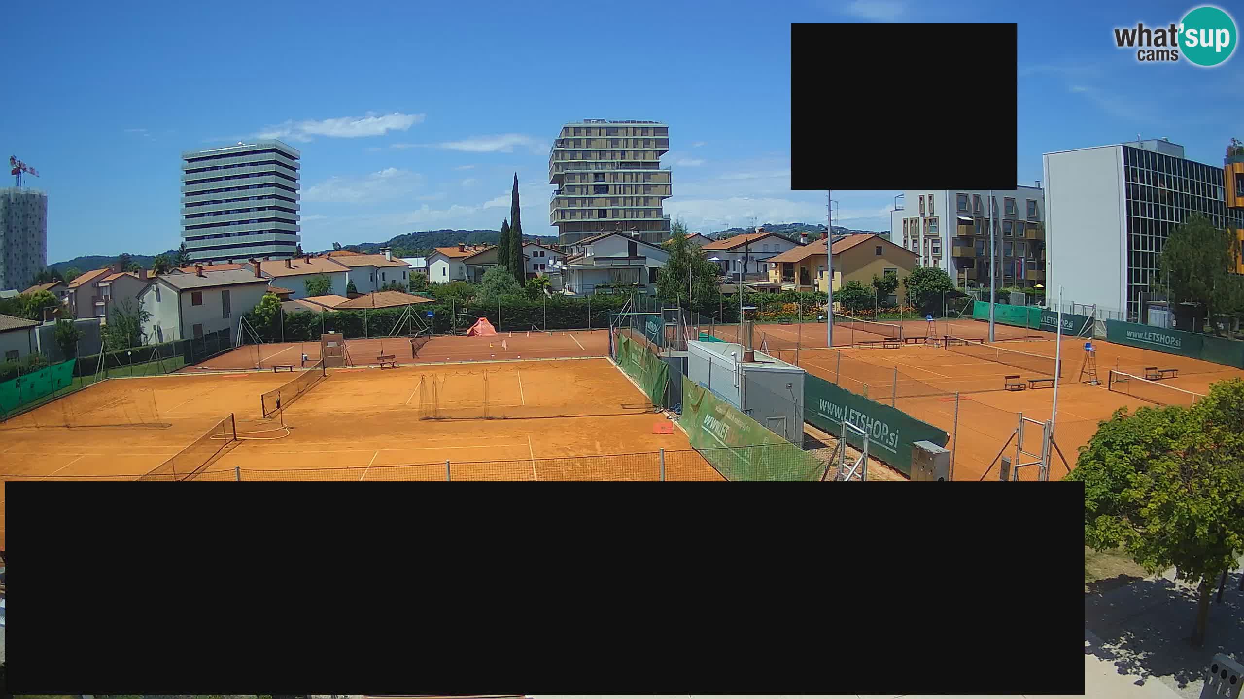 Live webcam Tennis Club in Nova Gorica