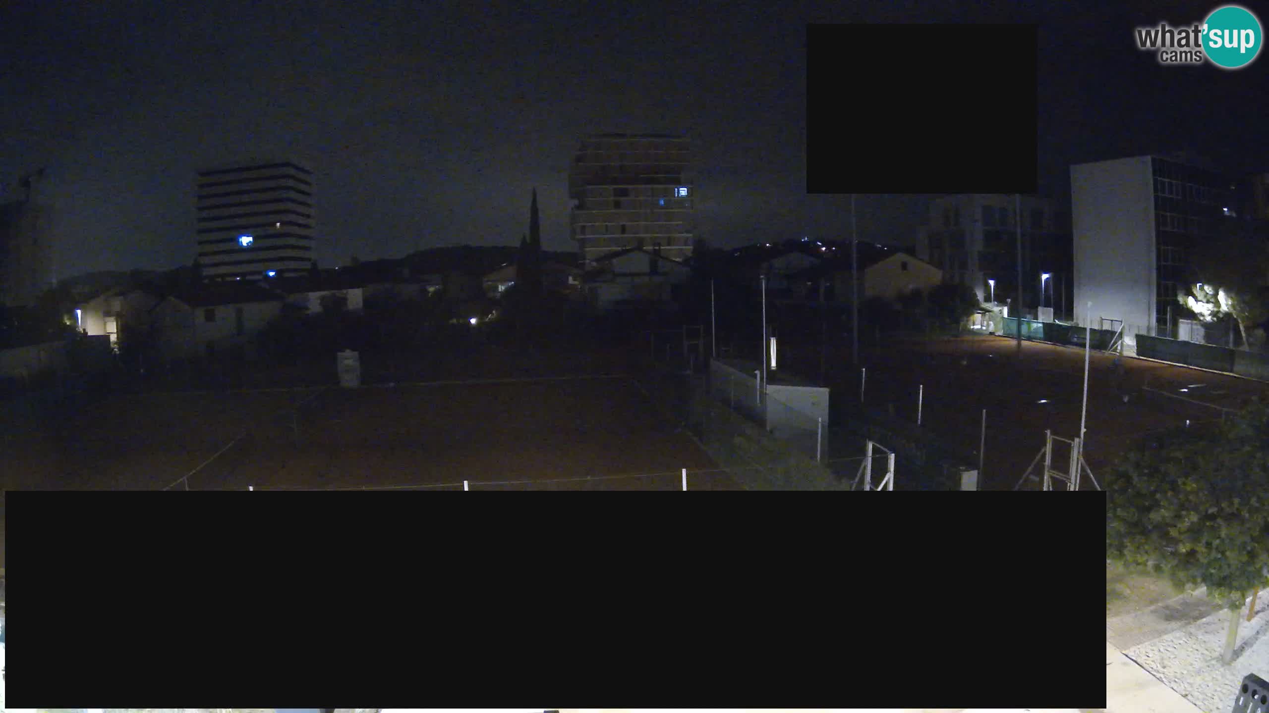 Live webcam ﻿Tennis Club Nova Gorica