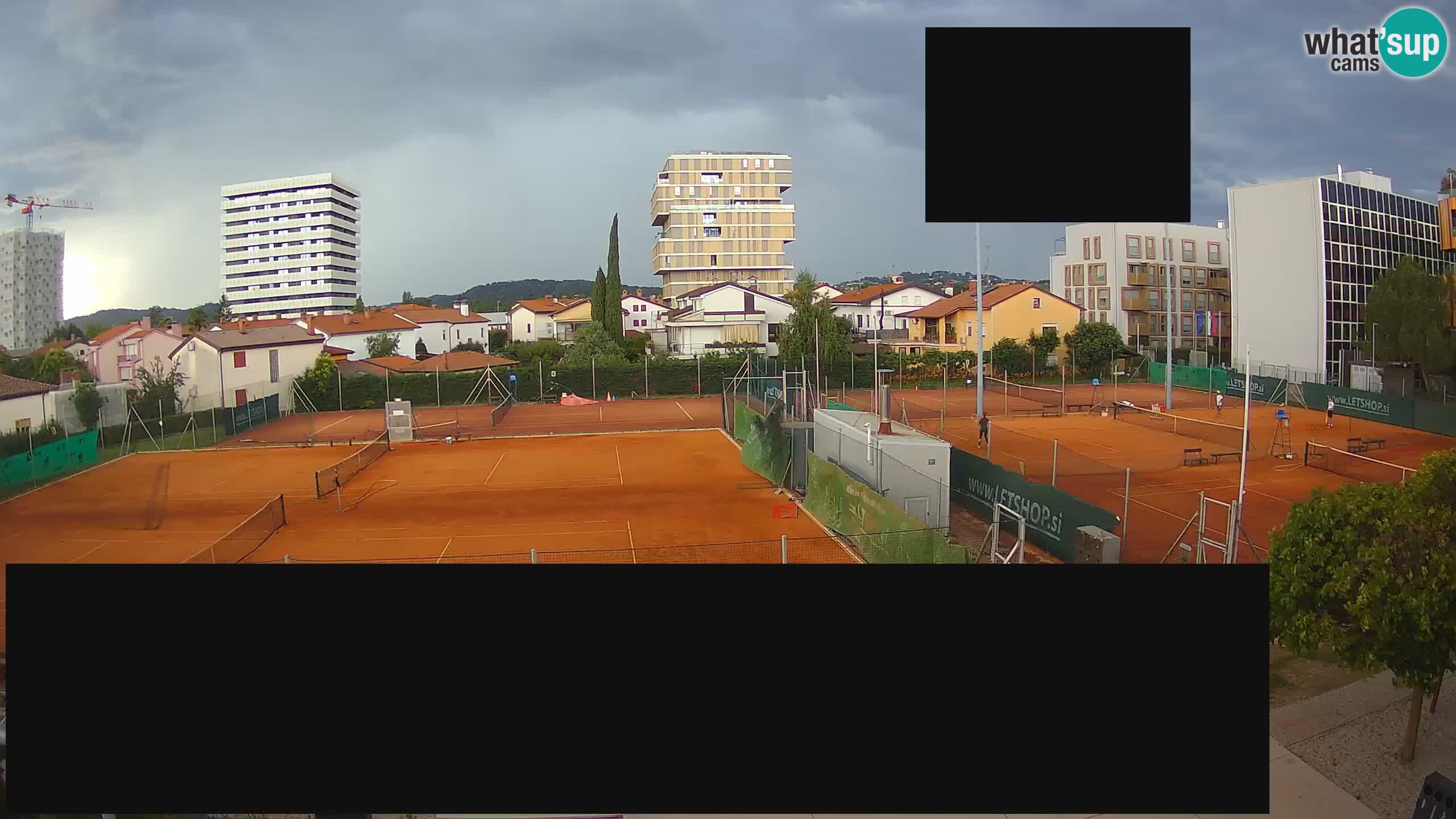 Live webcam Tennis Club in Nova Gorica