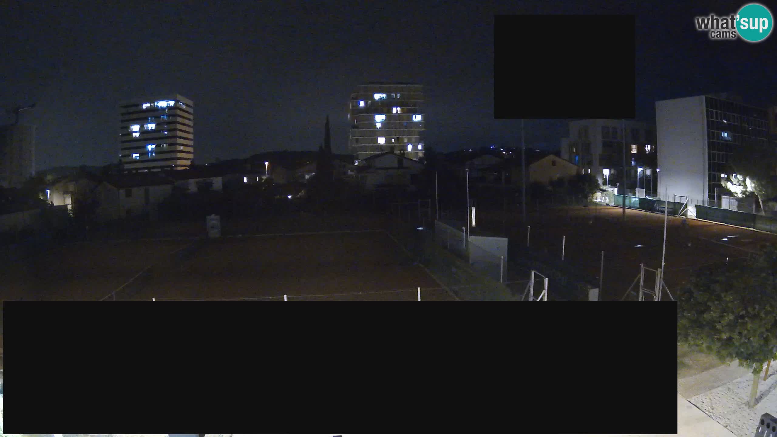 Live webcam ﻿Tennis Club Nova Gorica