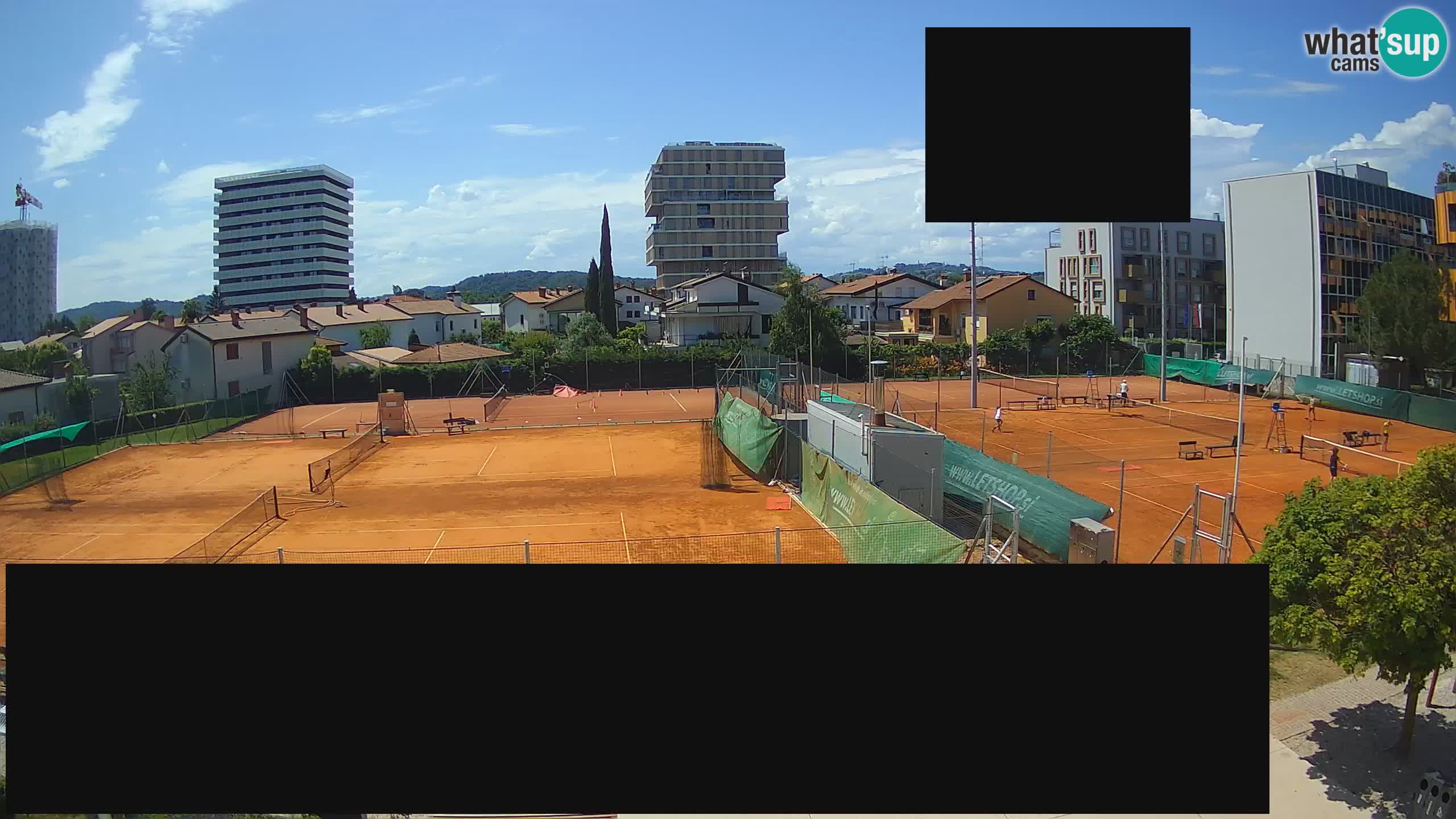 Web kamera Tenis klub Nova Gorica – Slovenia