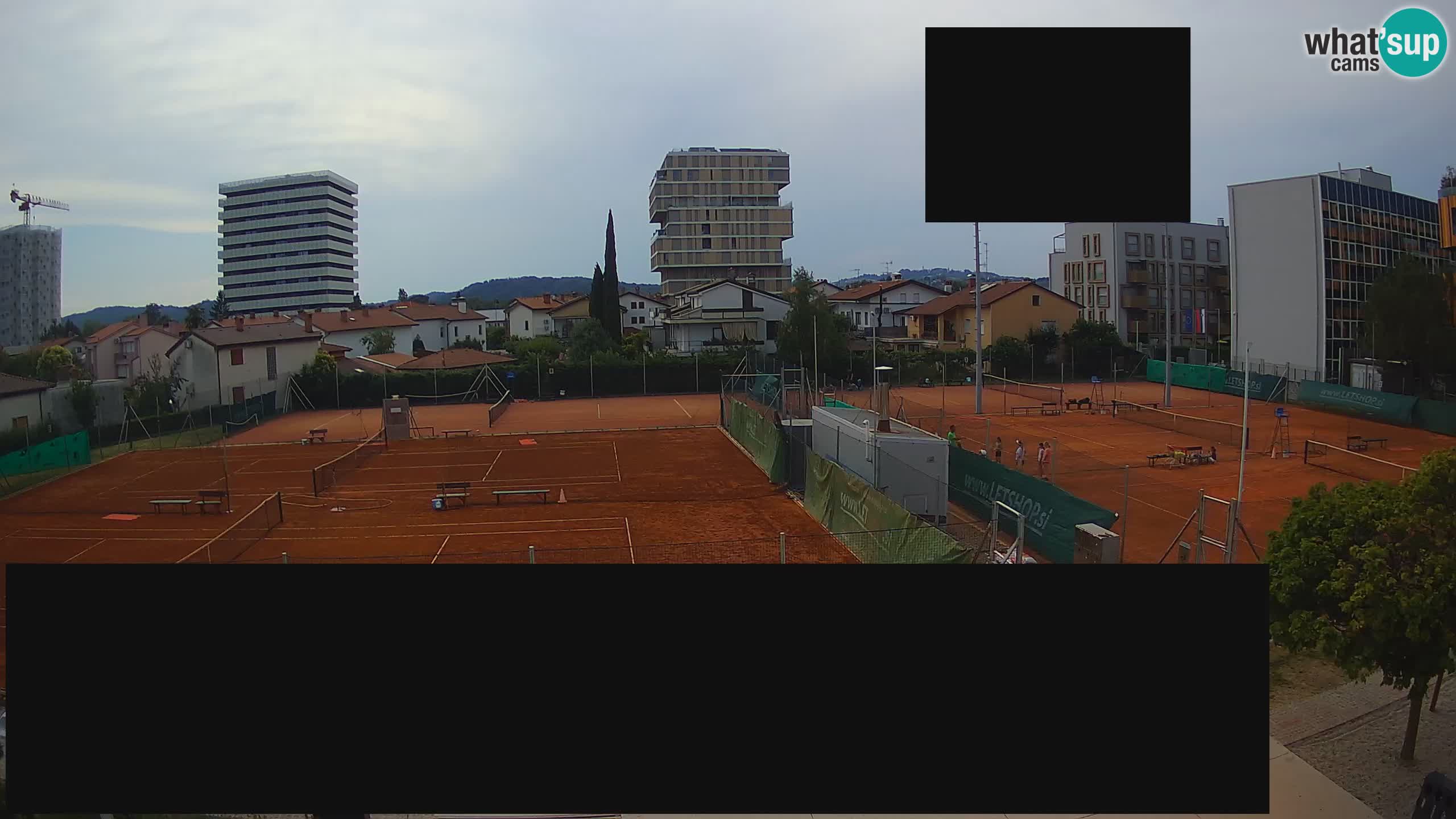 Live webcam Tennis Club in Nova Gorica