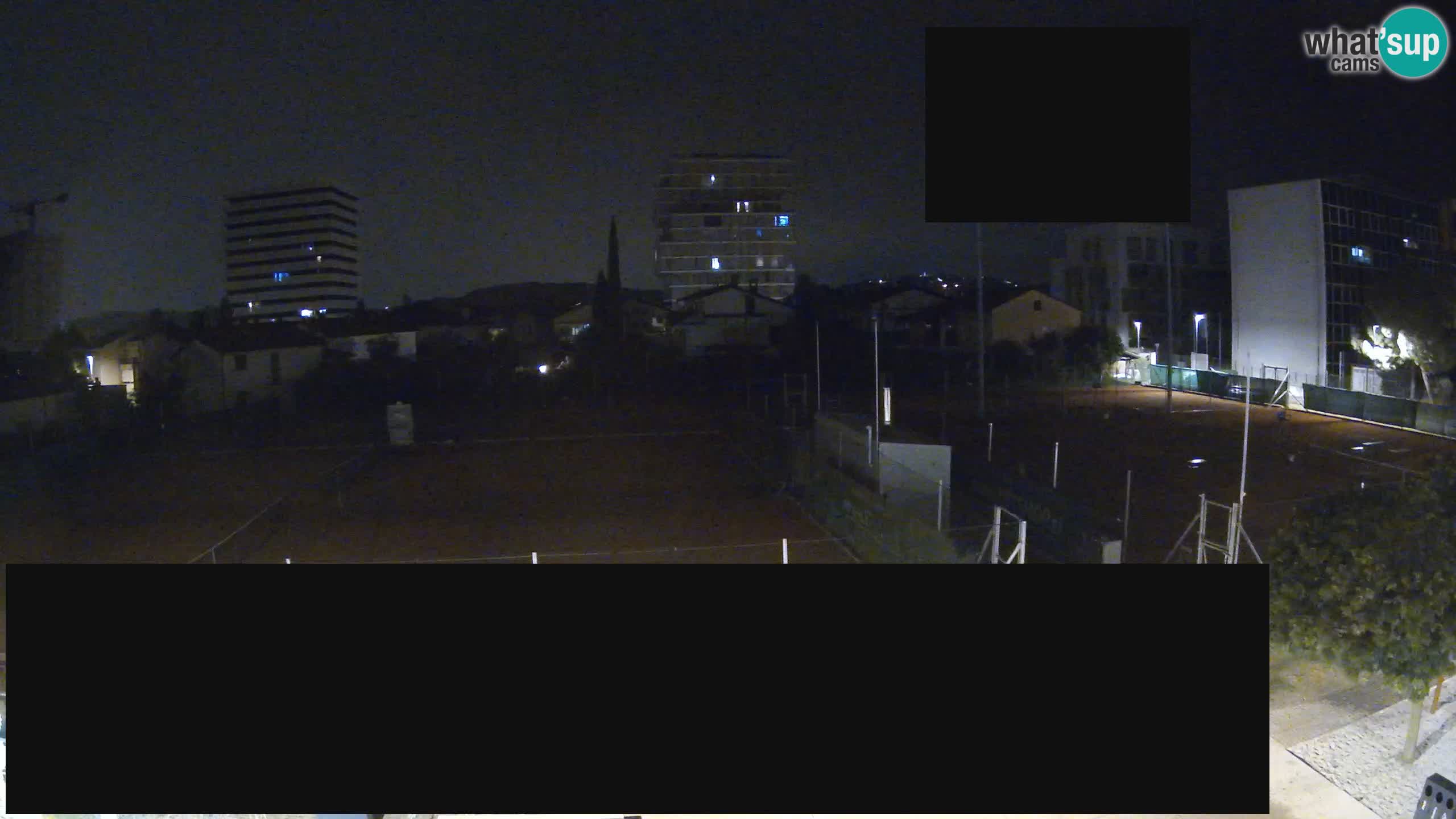 Live webcam ﻿Tennis Club Nova Gorica