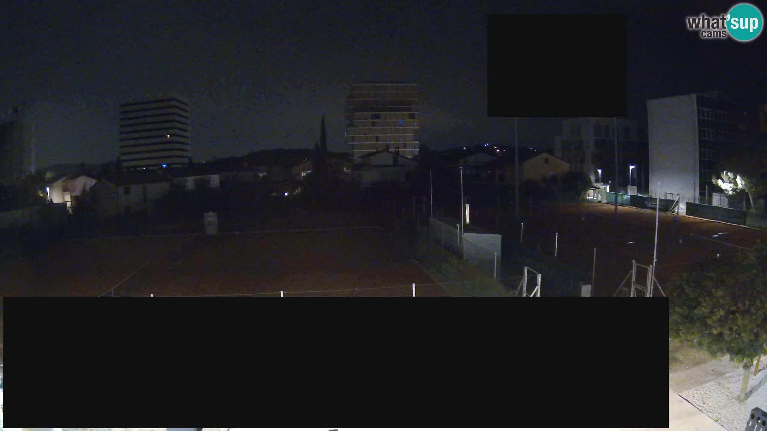 Live webcam ﻿Tennis Club Nova Gorica