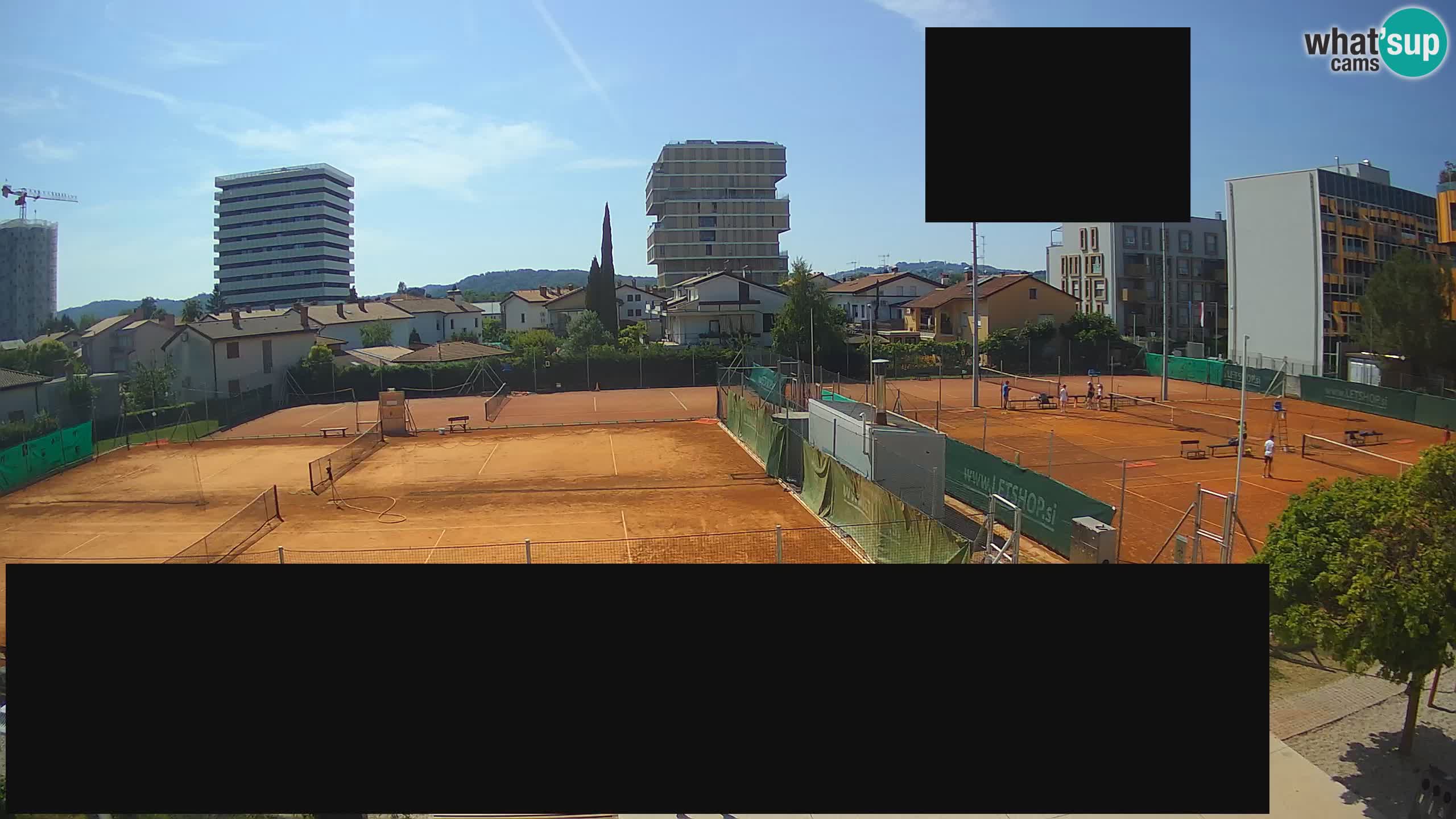 Live webcam Tennis Club in Nova Gorica