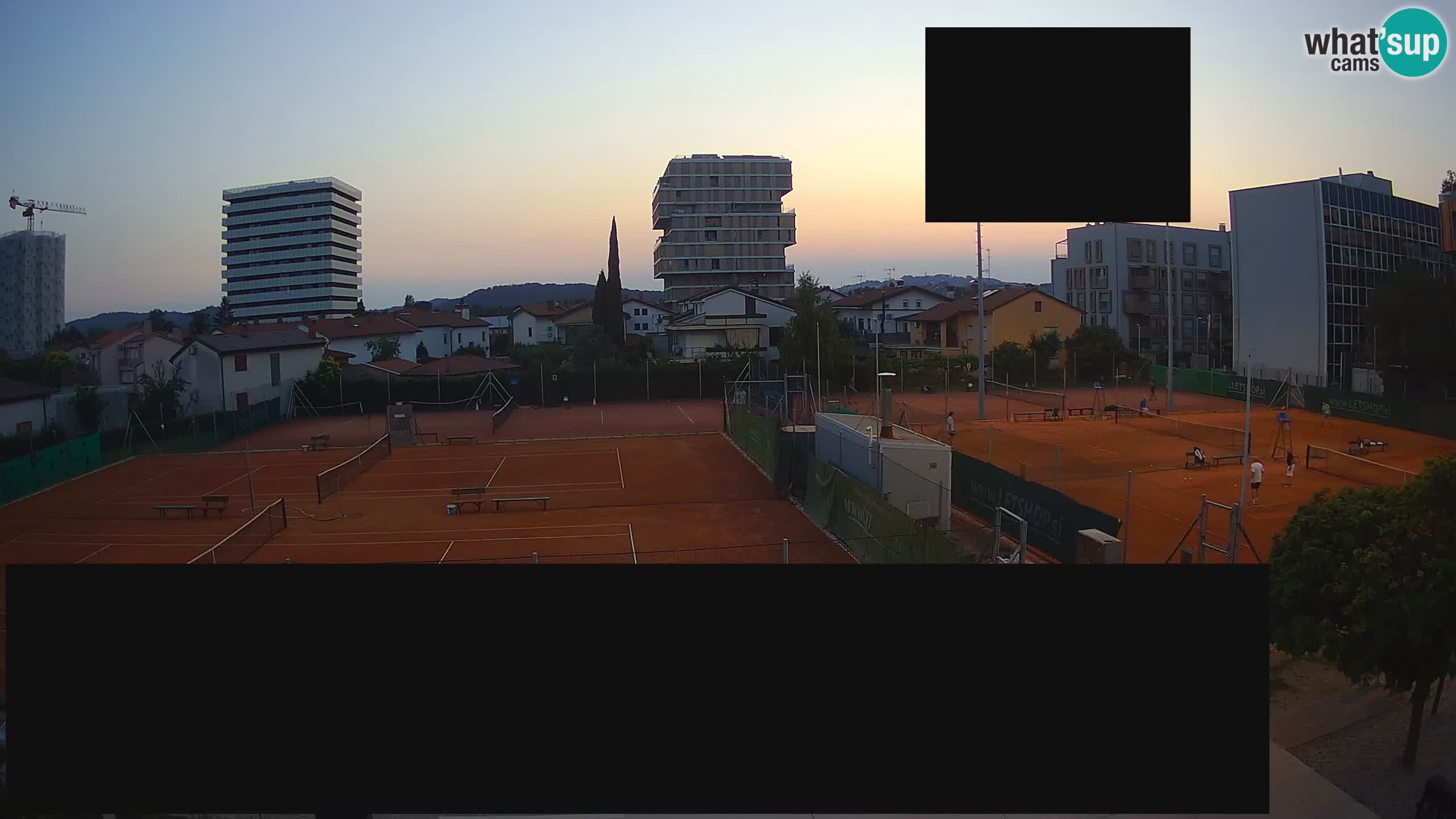 Live webcam Tennis Club in Nova Gorica