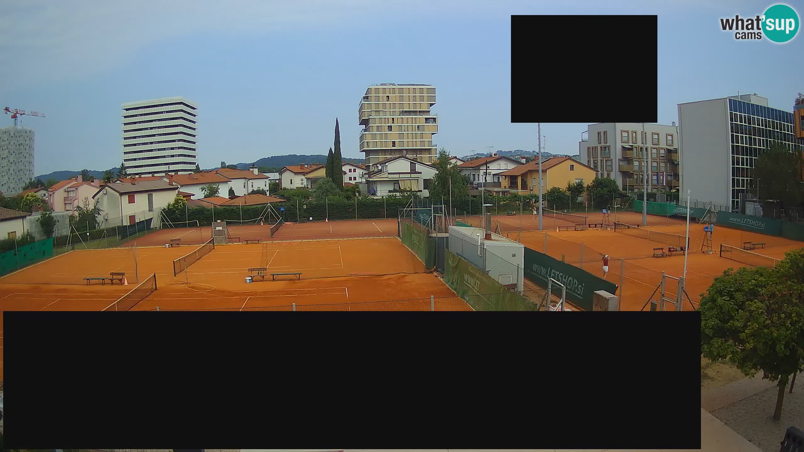 Live webcam Tennis Club in Nova Gorica