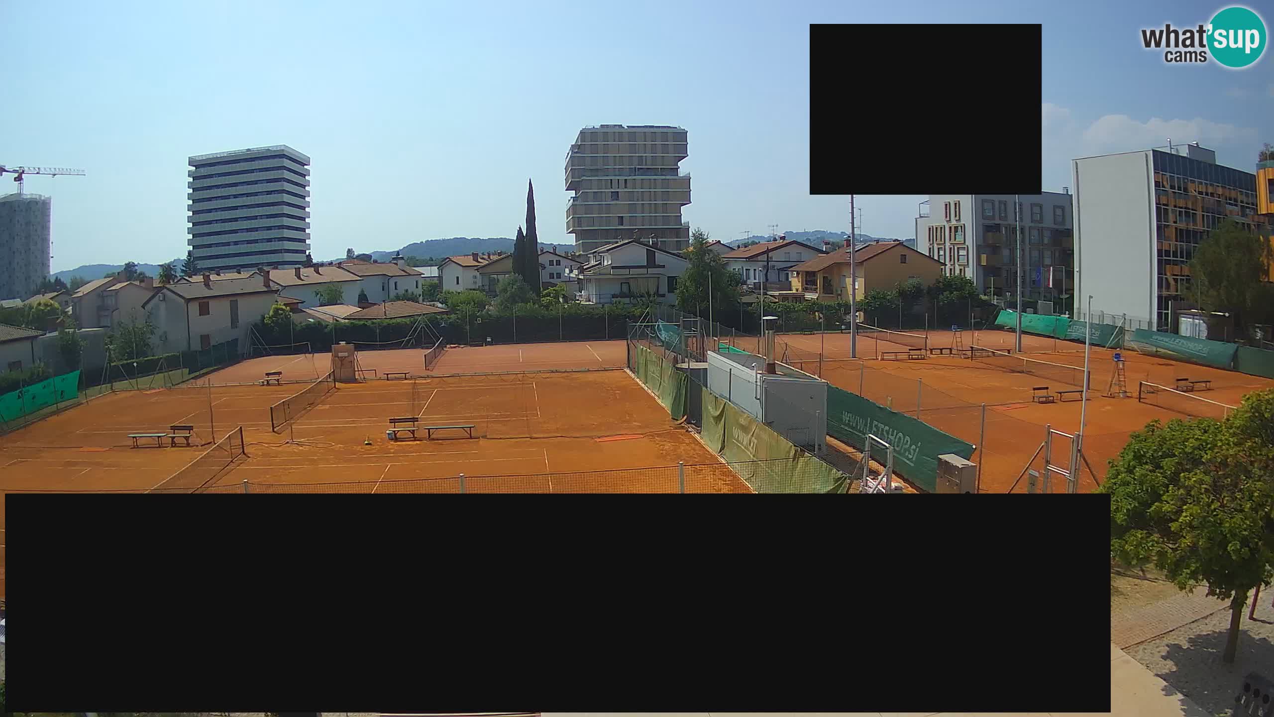 Live webcam Tennis Club in Nova Gorica