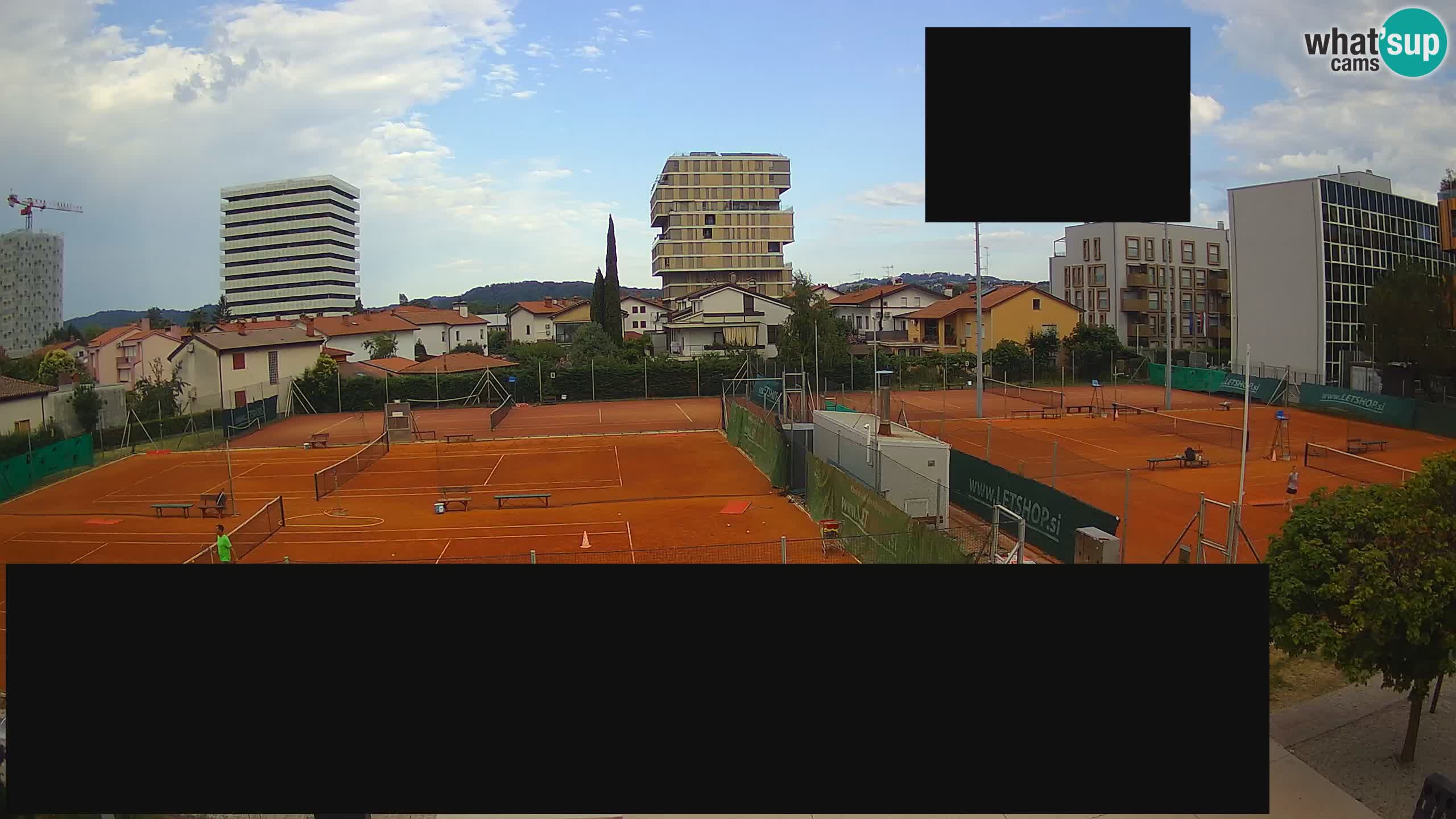 Live webcam Tennis Club in Nova Gorica