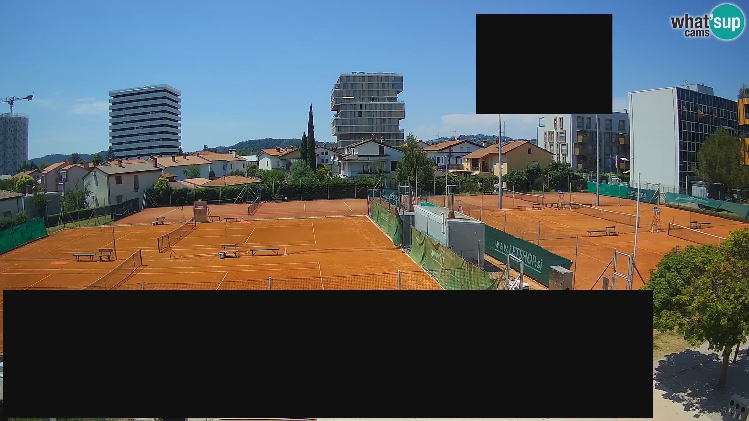 Live webcam Tennis Club in Nova Gorica