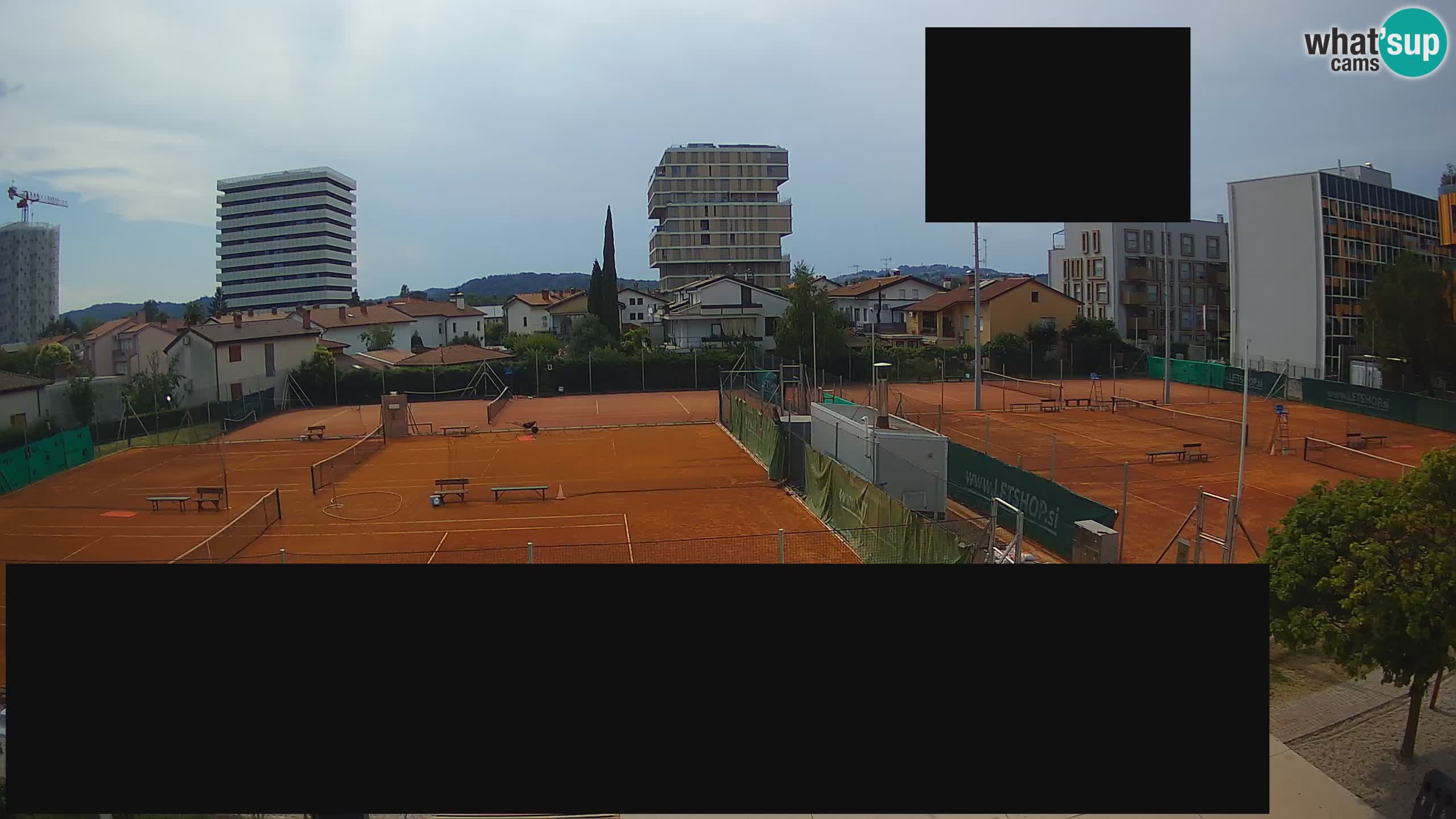 Live webcam Tennis Club in Nova Gorica