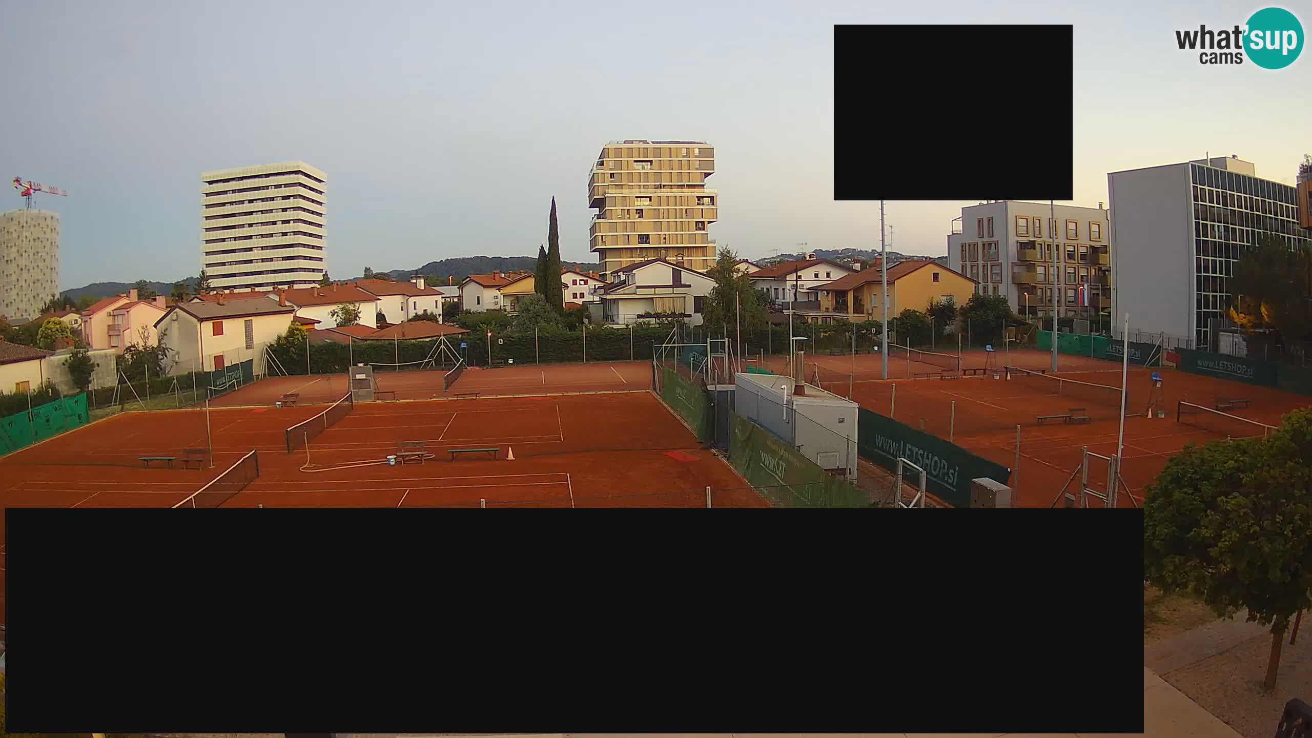 Live webcam Tennis Club in Nova Gorica