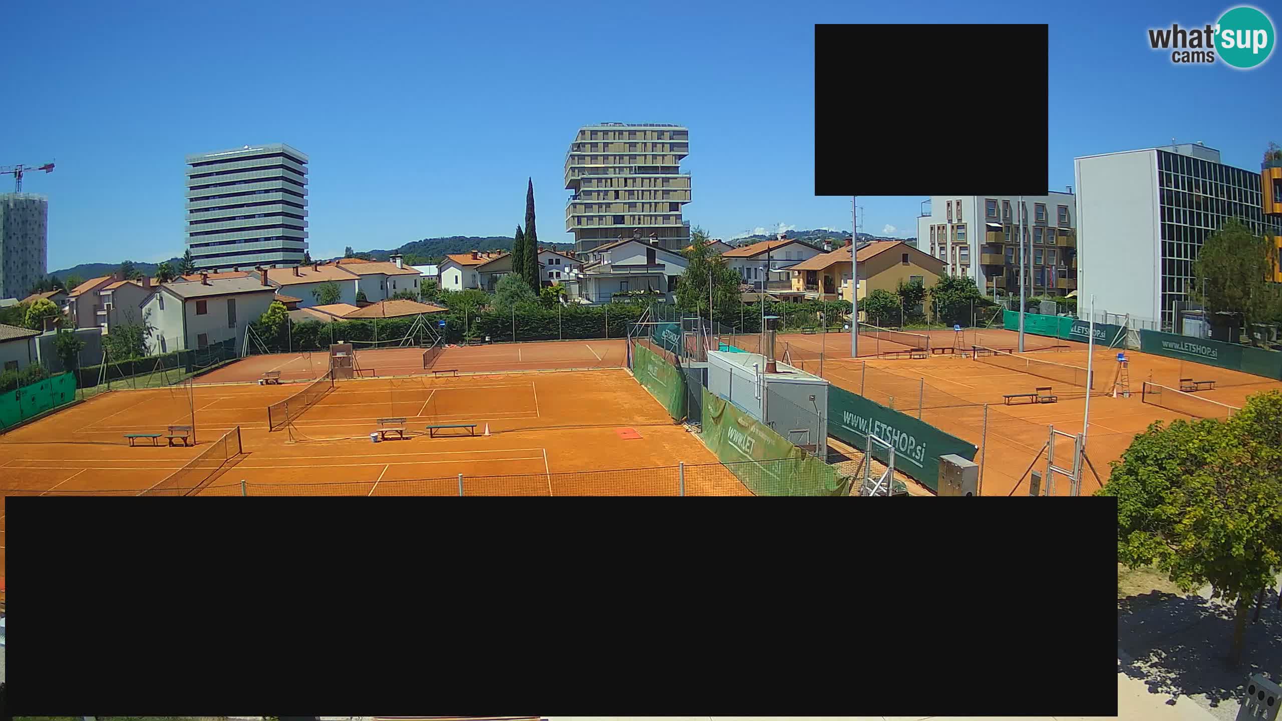 Web kamera Tenis klub Nova Gorica – Slovenia