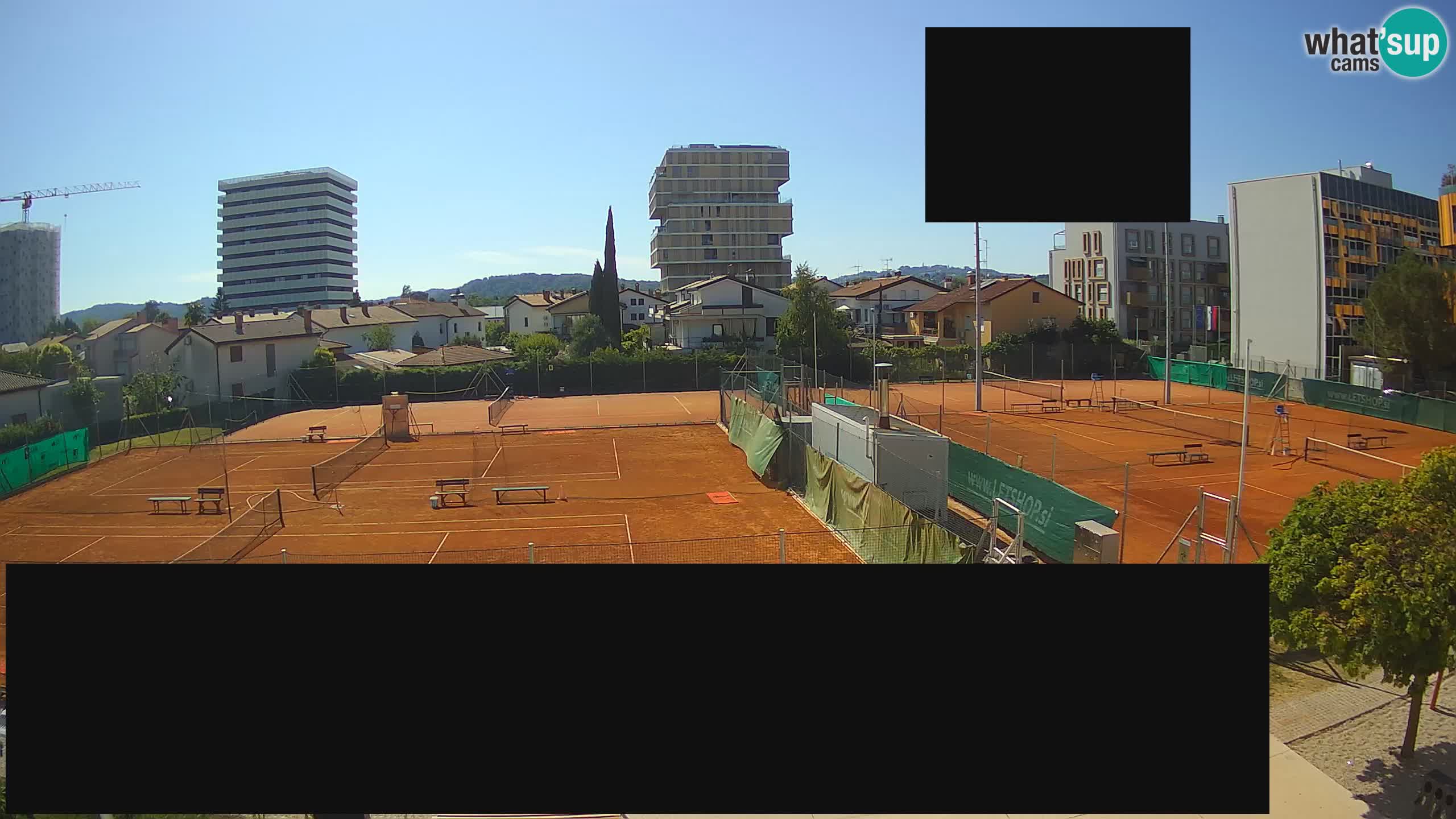 Live webcam Tennis Club in Nova Gorica