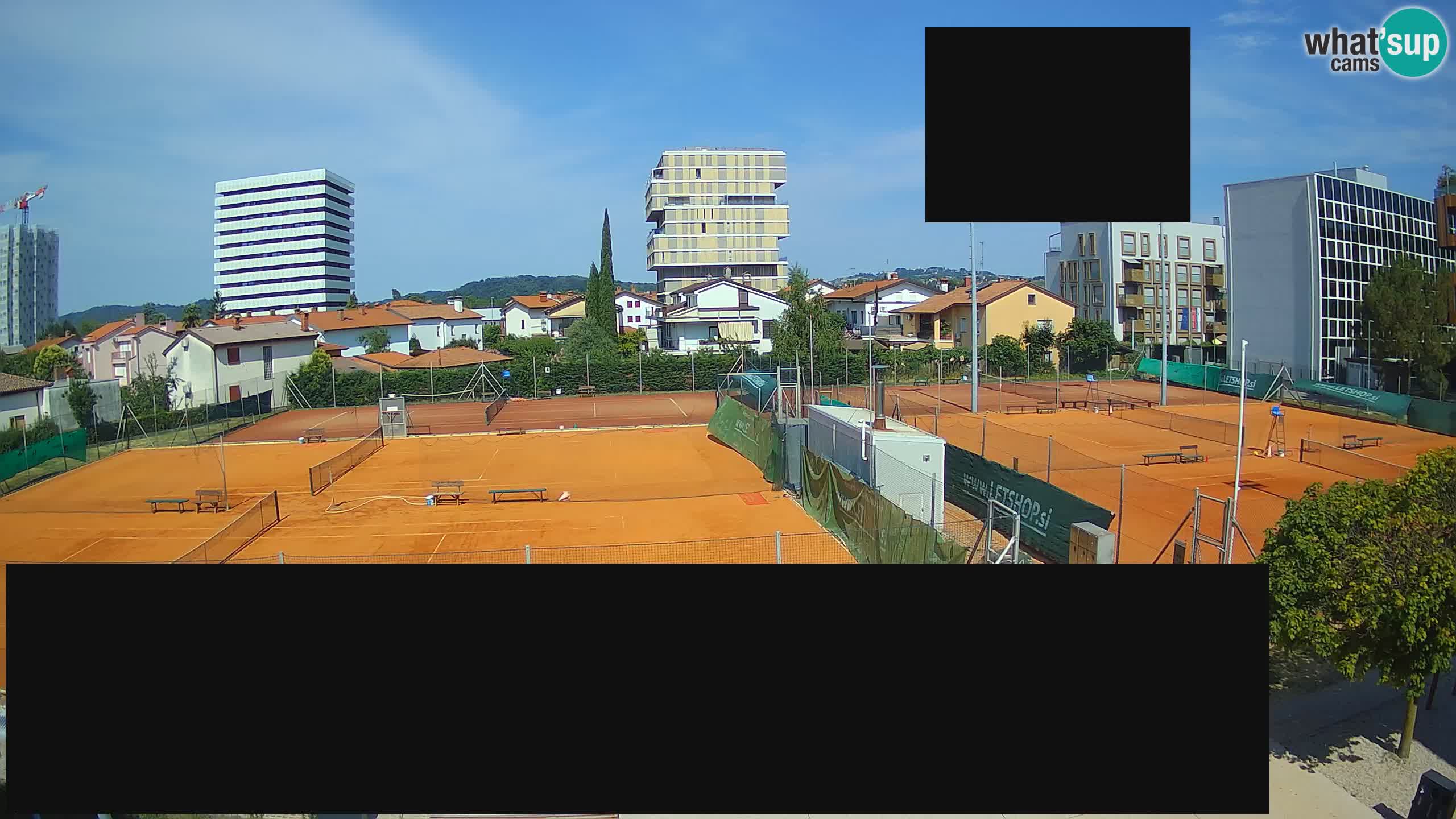 Web kamera Tenis klub Nova Gorica – Slovenia
