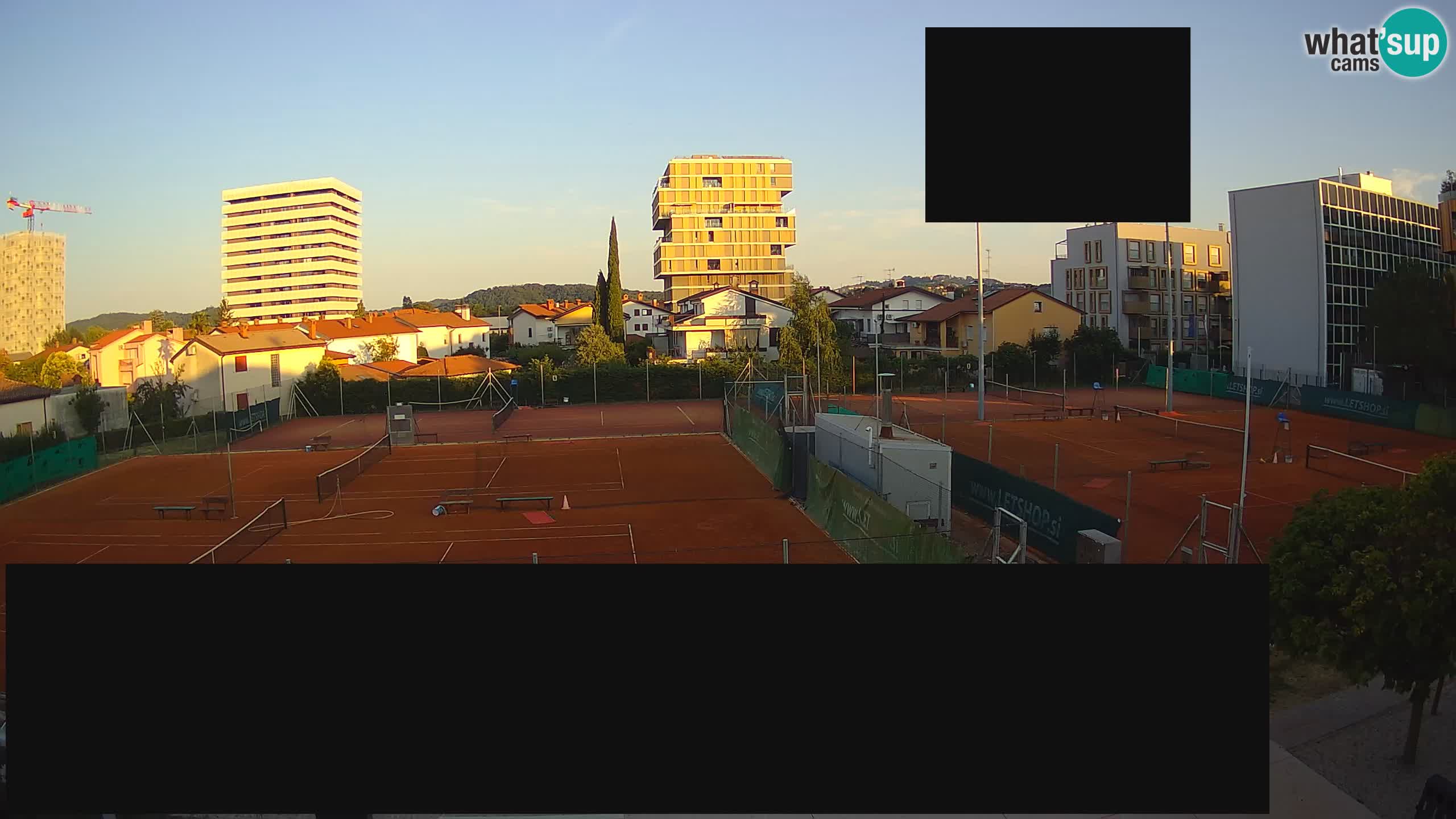 Live webcam Tennis Club in Nova Gorica