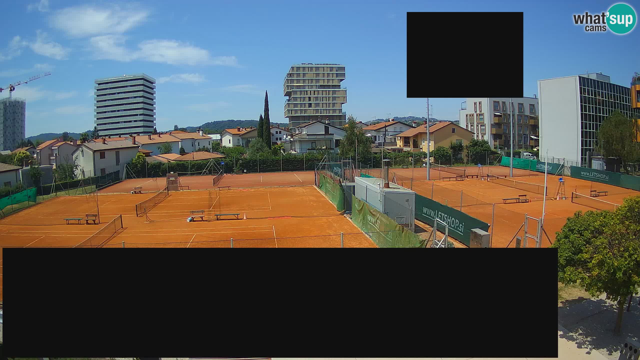 Live webcam Tennis Club in Nova Gorica